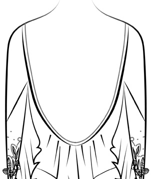 Open back