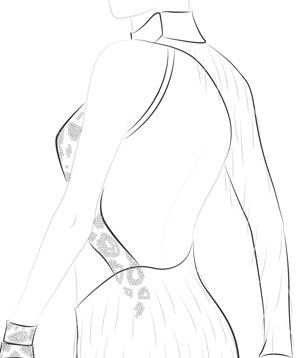 Open back