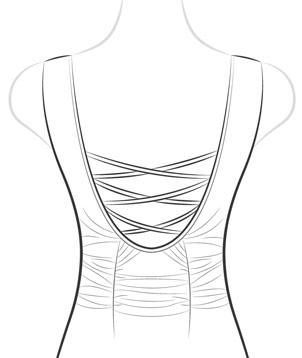 Lace-Up Back