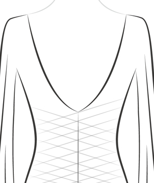 V Cut Back