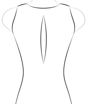 Keyhole Back