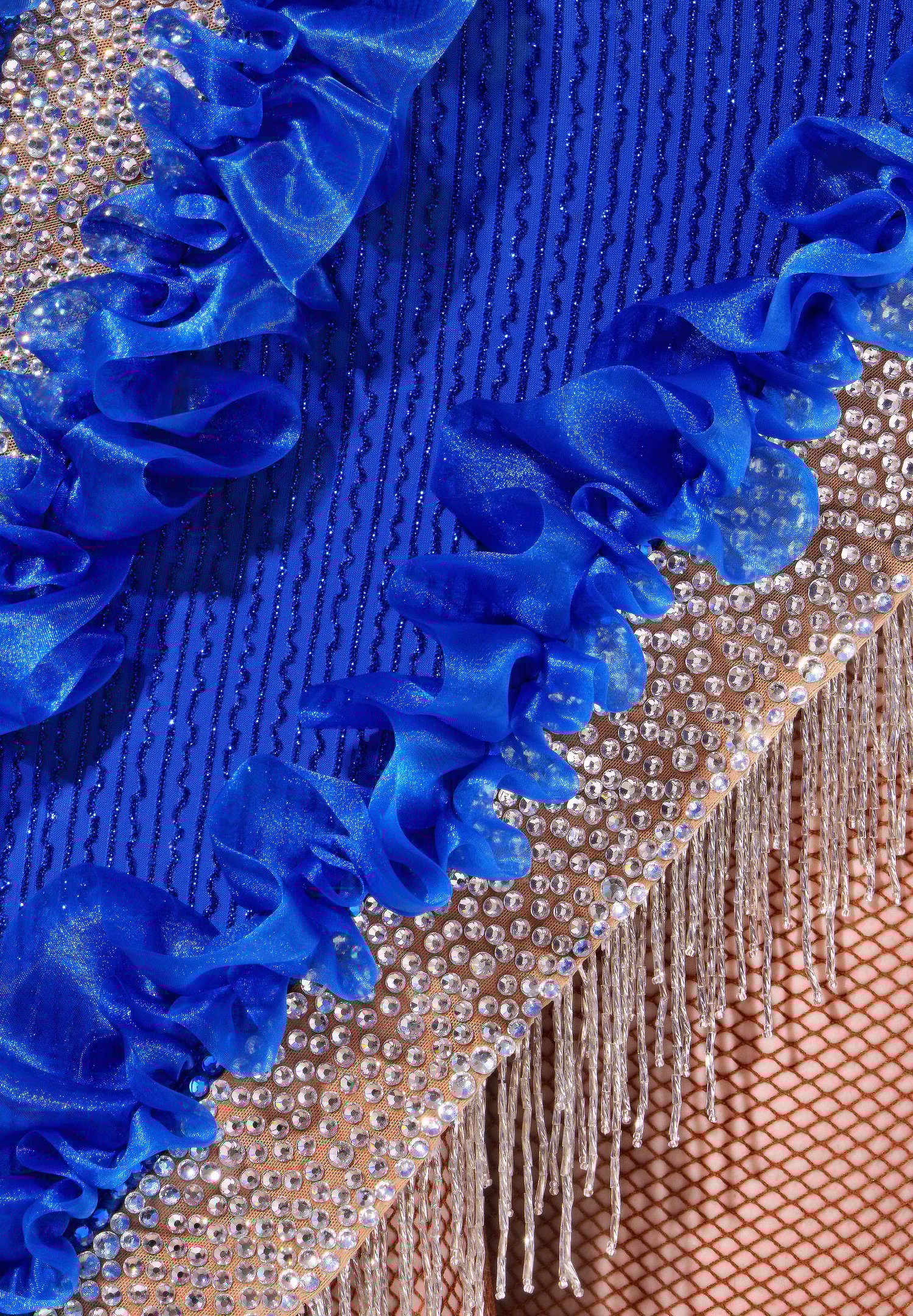 Starry Frill Latin Dress AF-L2302 | International Latin