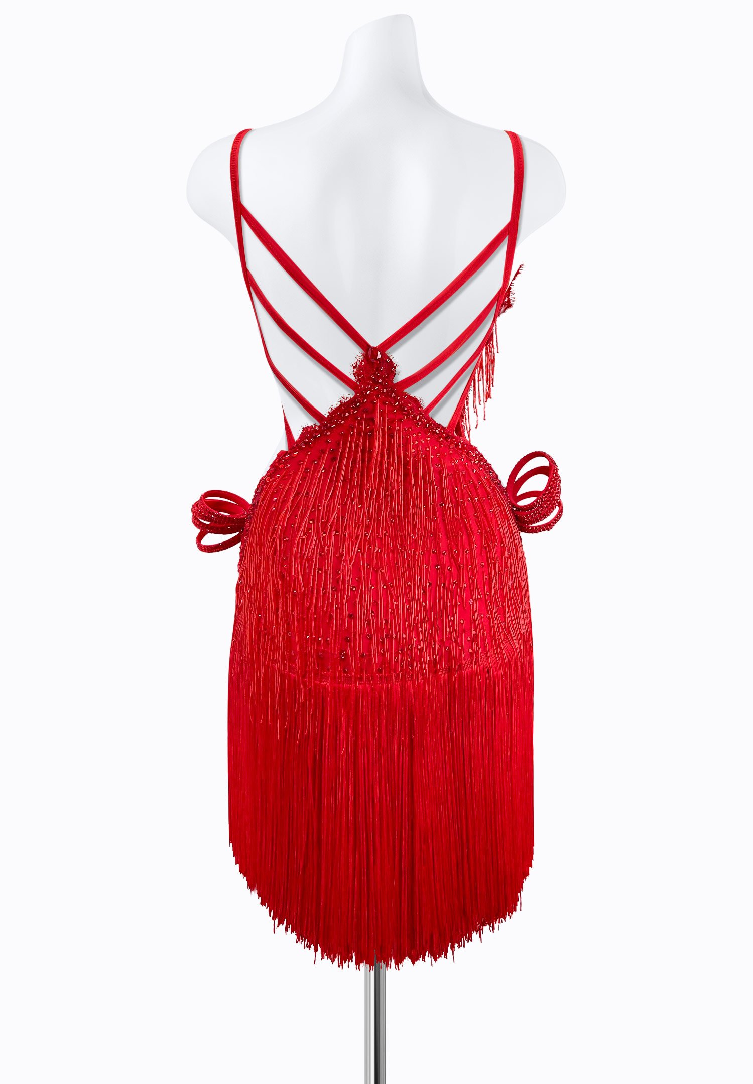 Beaded Blaze Latin Dress AM-L3690 Beaded Blaze Latin Dress AM-L3690