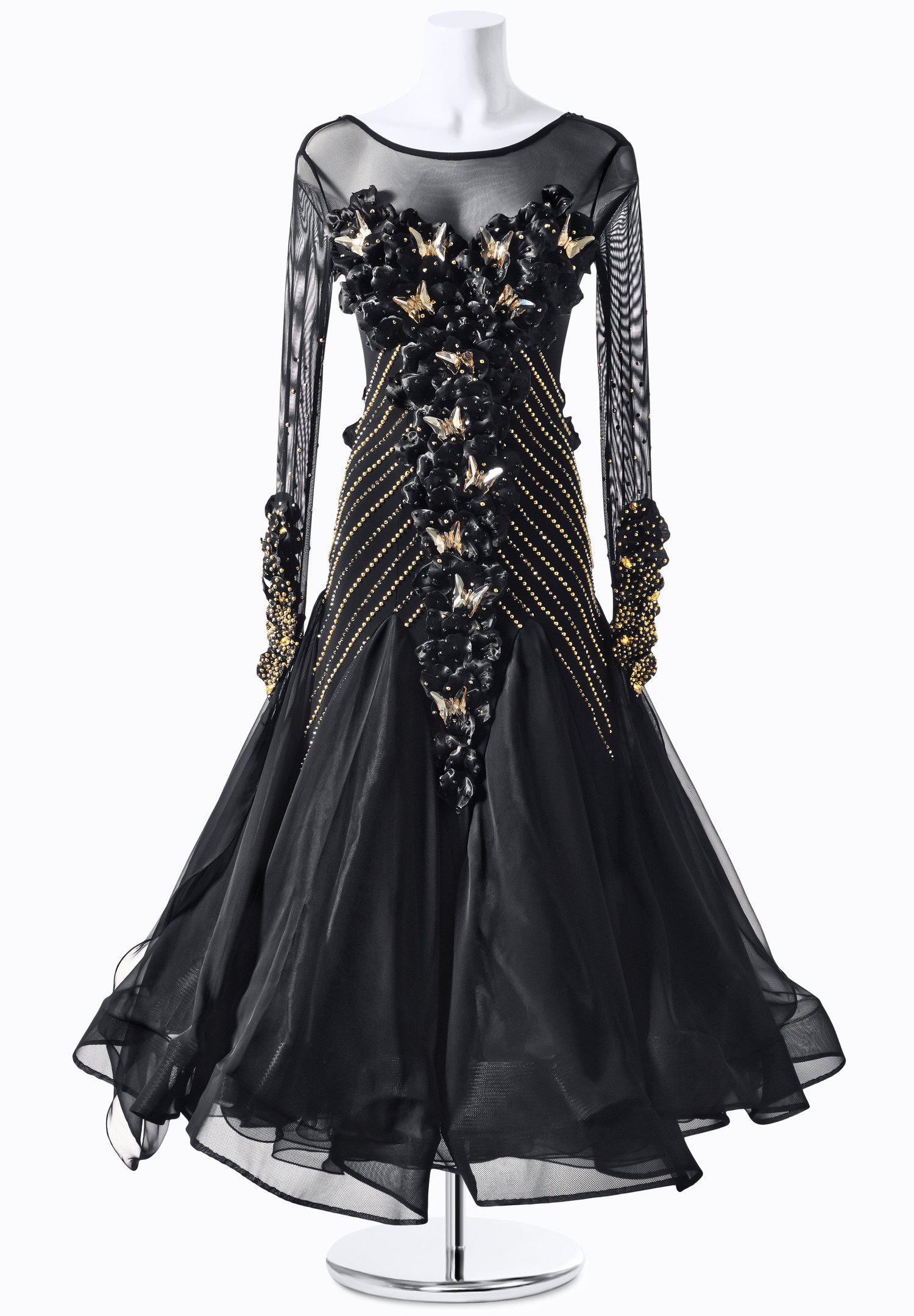 Butterfly Revelry Ballroom Dress MF-B0041 | International Ballroom