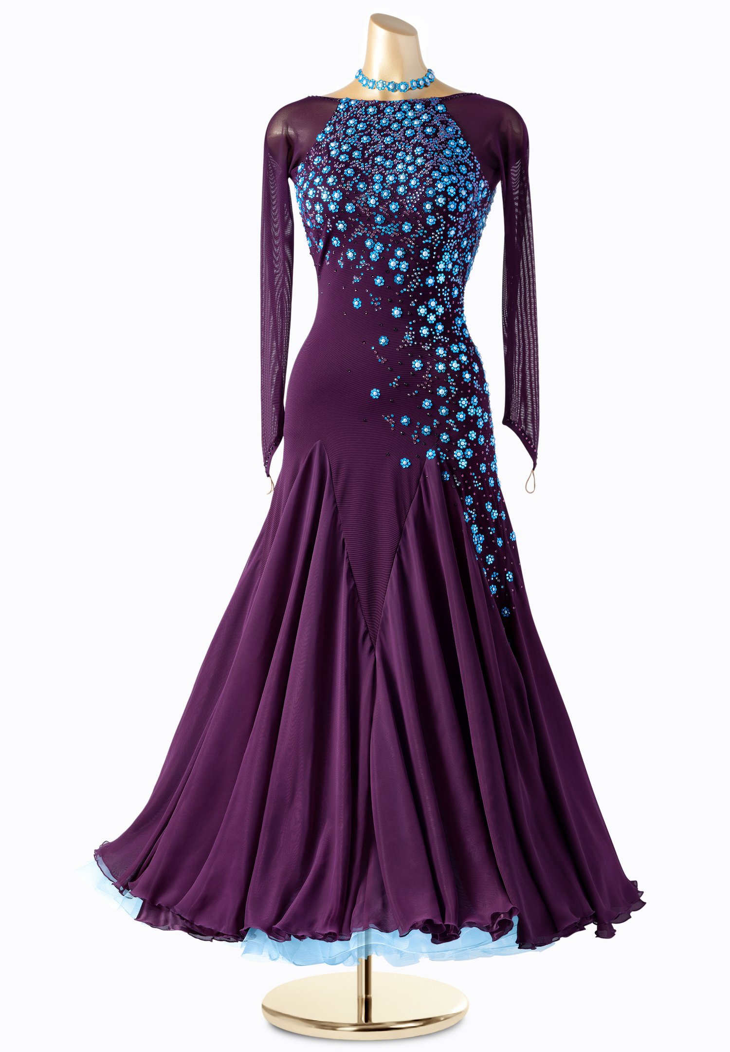 Chrisanne Clover Couture Ballroom Dress CC-081PP Chrisanne Clover Couture Ballroom Dress CC-081PP