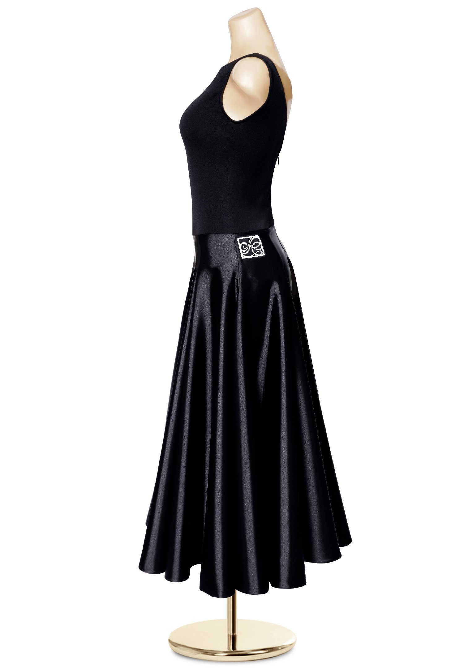 Classic Boat Neck Sleeveless Little Black Dress PC-ED19062