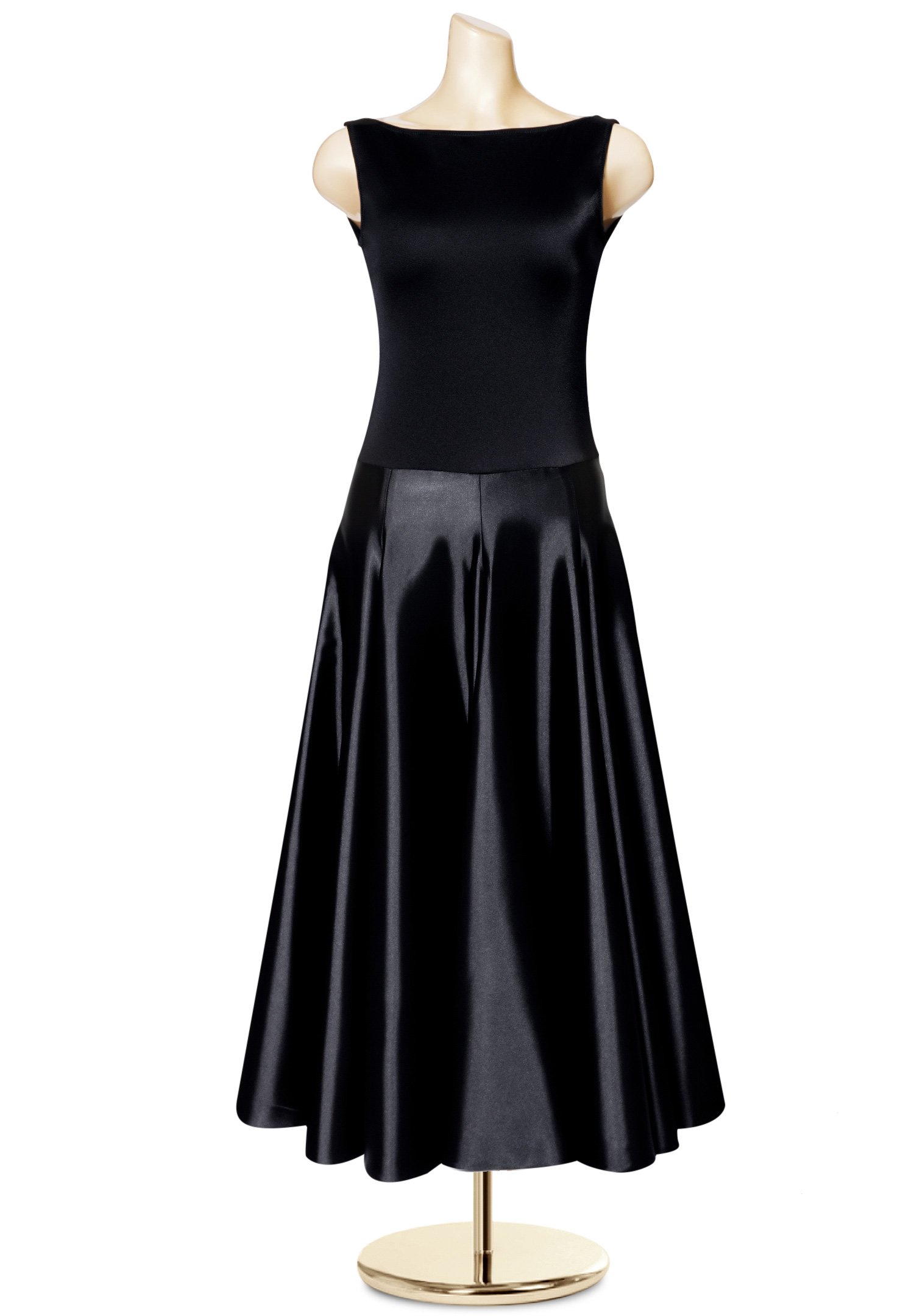 Classic Boat Neck Sleeveless Little Black Dress PC-ED19062 | Evening Dress
