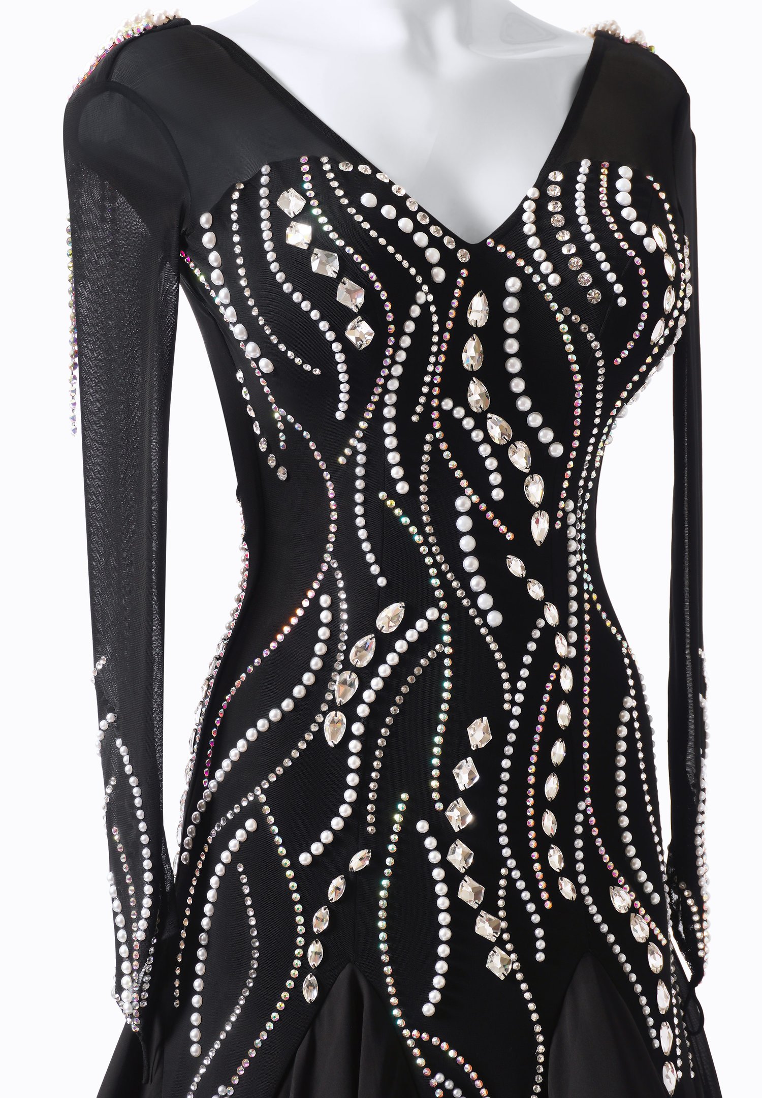 Dark Angel Ballroom Costume MF-B0198