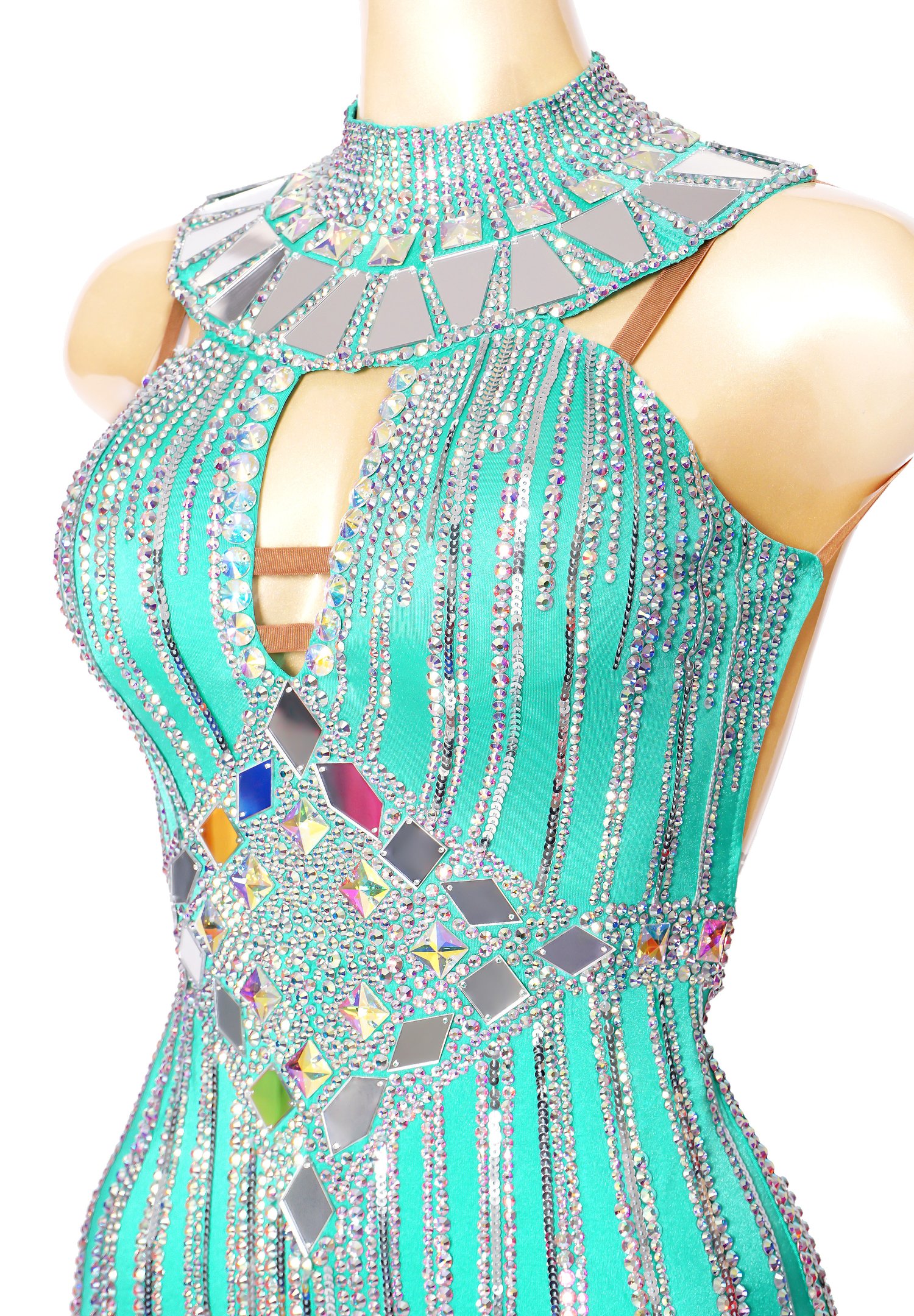 egyptian evening dress Museum Quality Rare 1920's Sally Milgrim Egyptian Revival Couture Evening  Dress With Train / SM main image 0