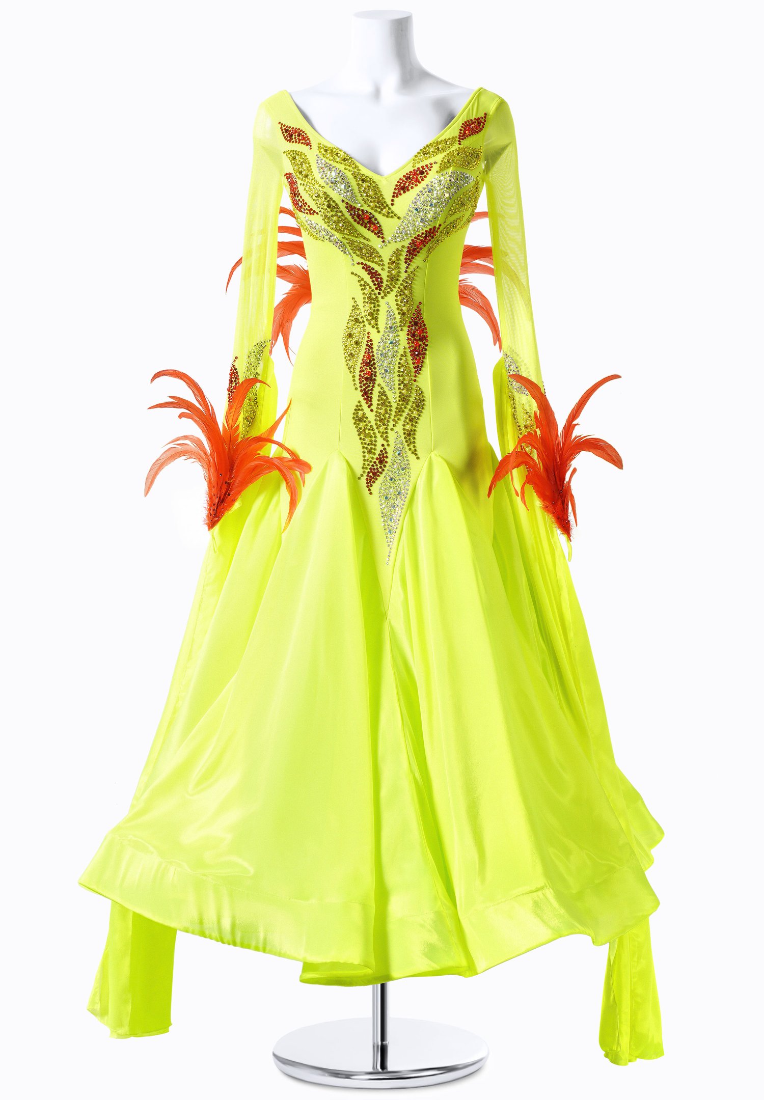 Flamboyant Sparkle Ballroom Dance Dress MF-B0051 Flamboyant Sparkle Ballroom Dance Dress MF-B0051