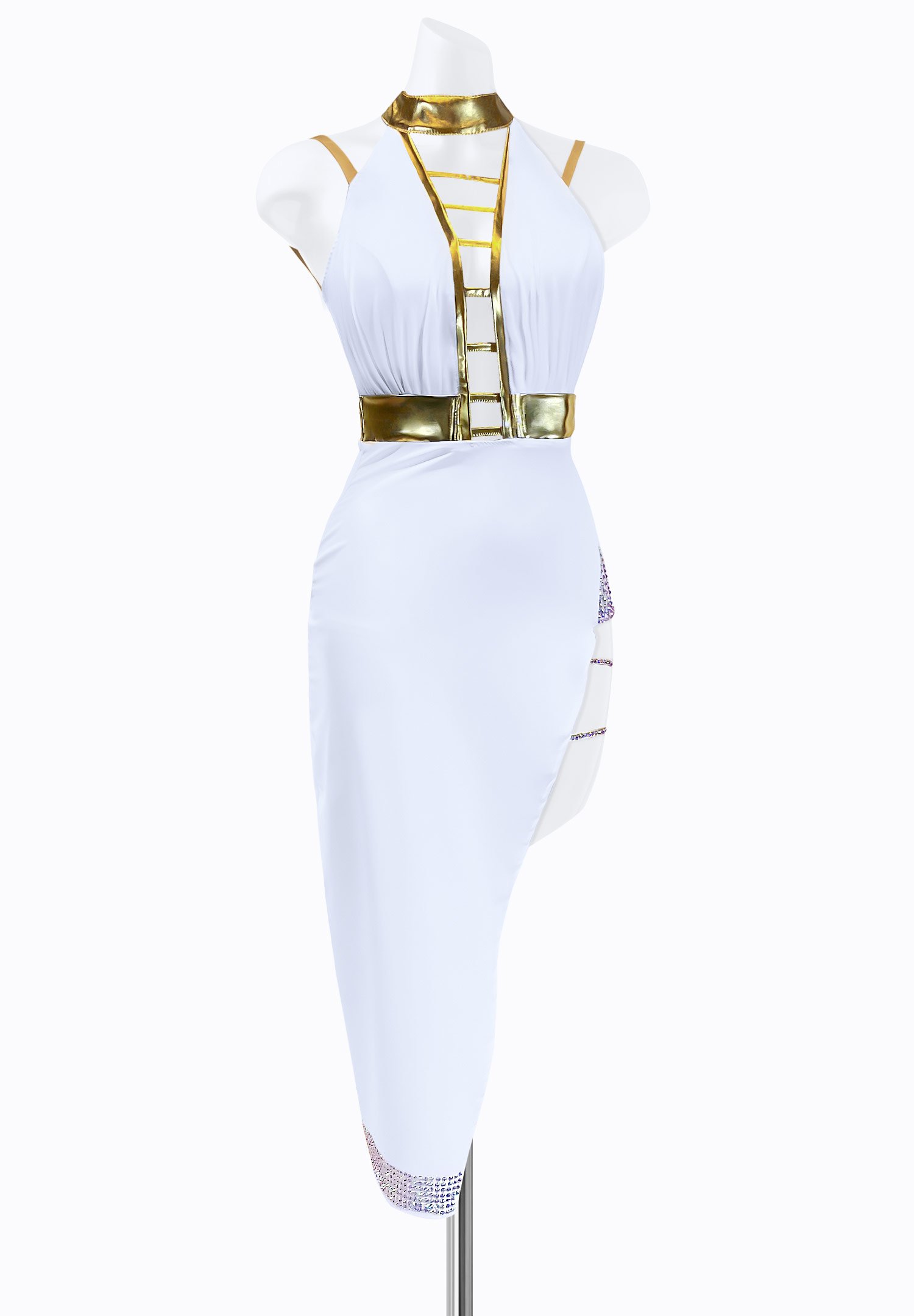 dress with gold metal belt Daphne Slingback ... - Gold / UK 3 | EU 36 main image 0