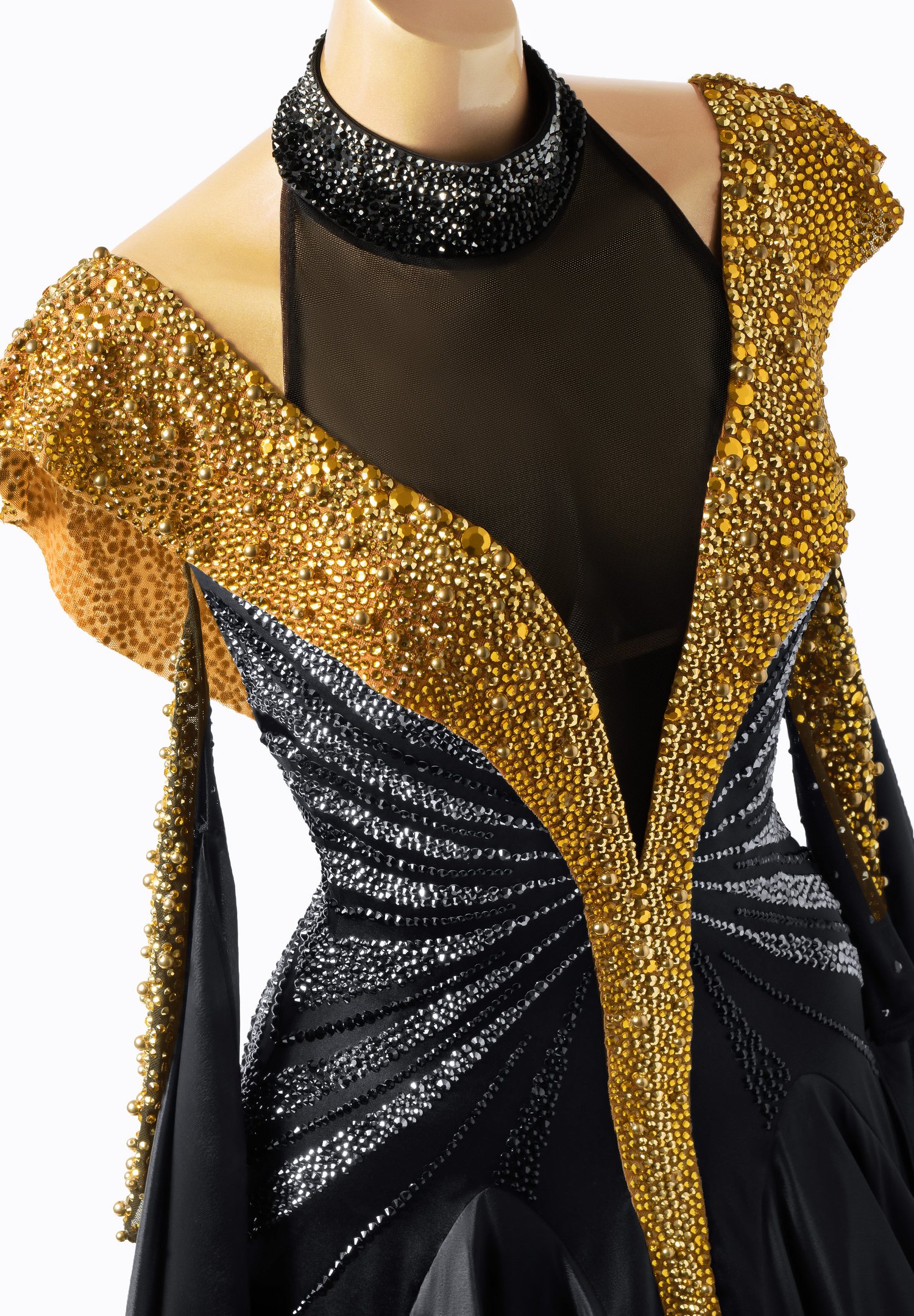 Gold Mystique Dance Gown PC-DSB22607