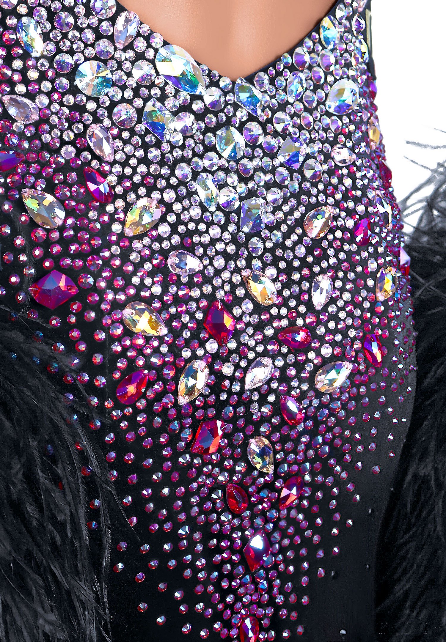 open lace back dress Galaxy Dress – Dona Matoshi main image 1