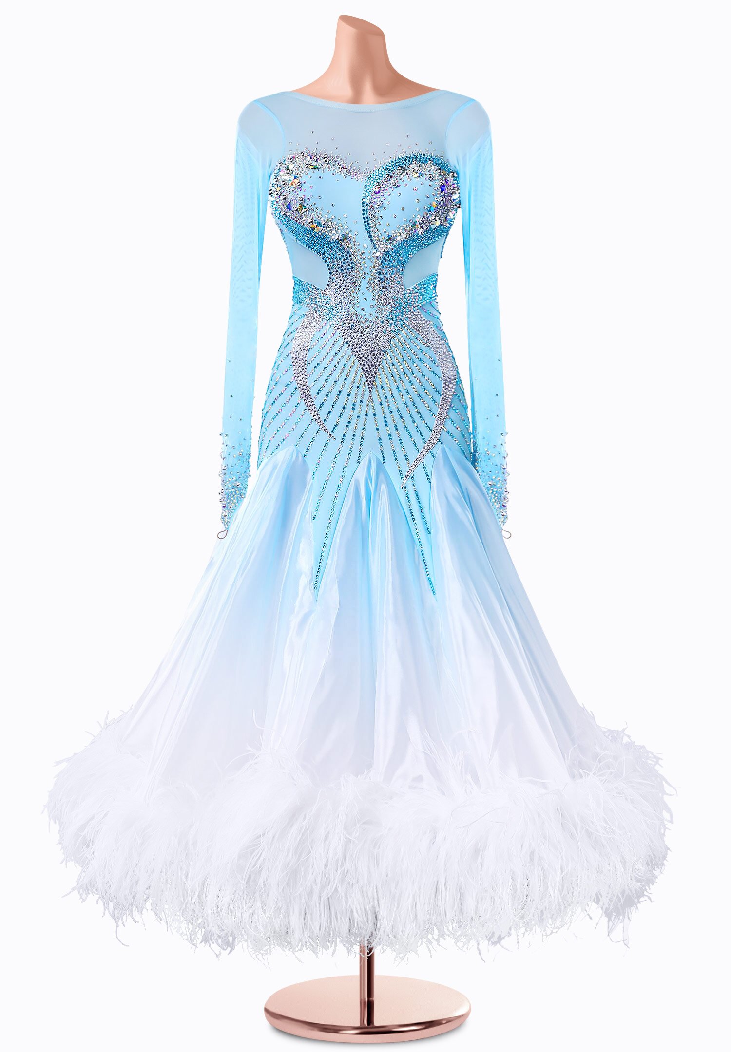 Shimmer Siren Ballroom Gown TID-BM0508 | International Ballroom Shimmer Siren Ballroom Gown TID-BM0508 | International Ballroom