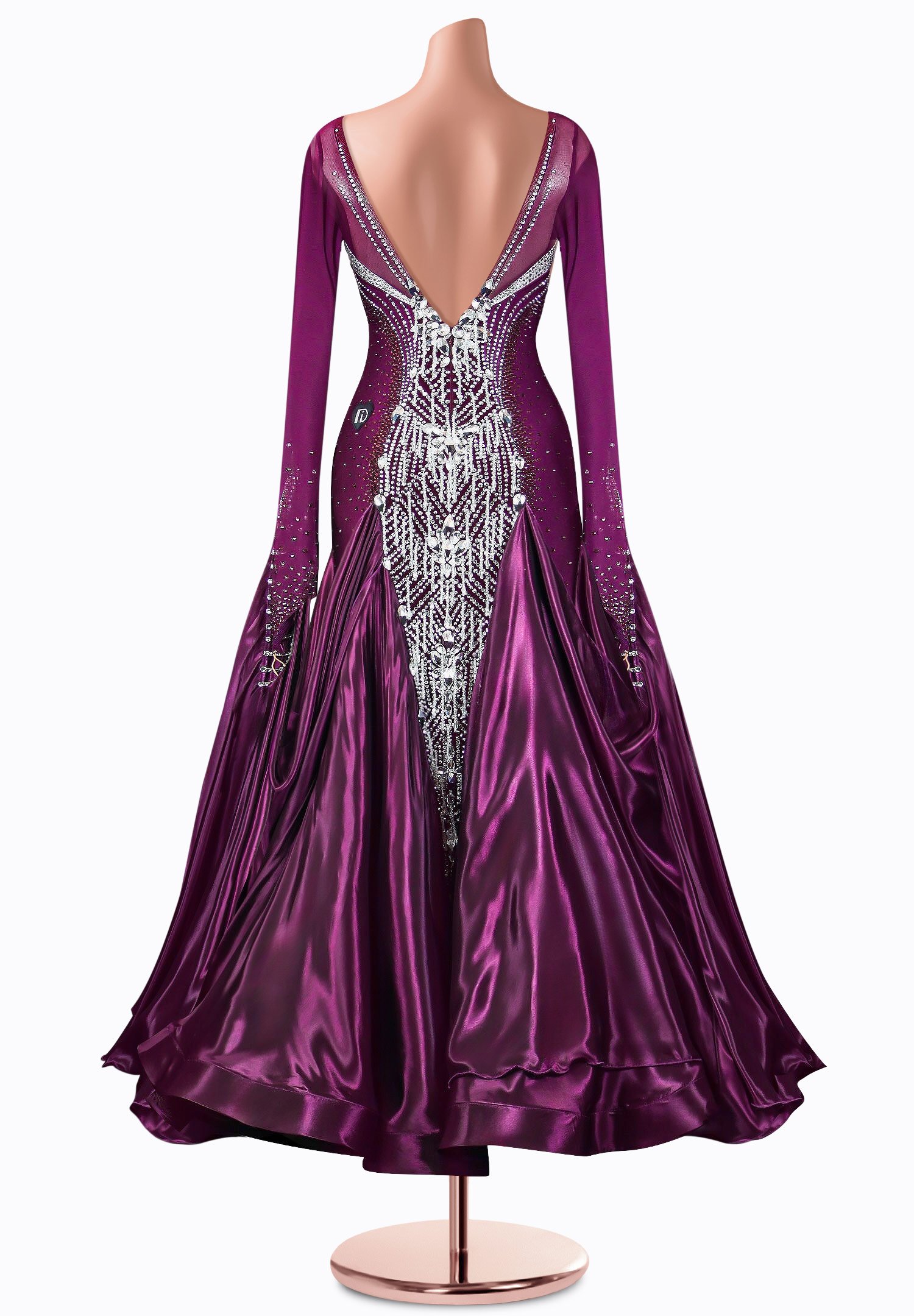 Amethyst Magic Ballroom Gown TID-BM0754 | International Ballroom