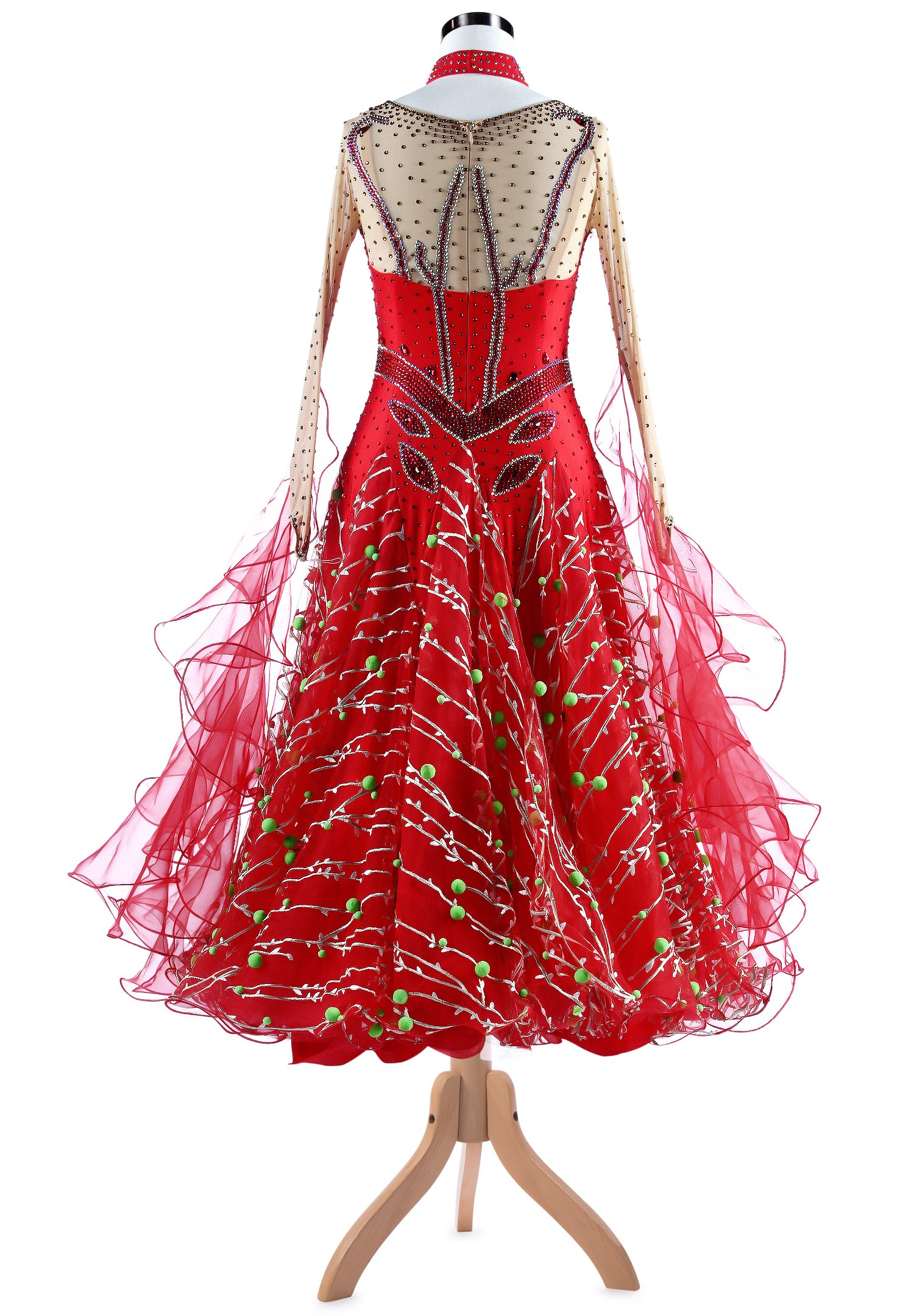 white christmas dresses Emerald Prom Dress | Christmas Party Dresses for Women main image 0