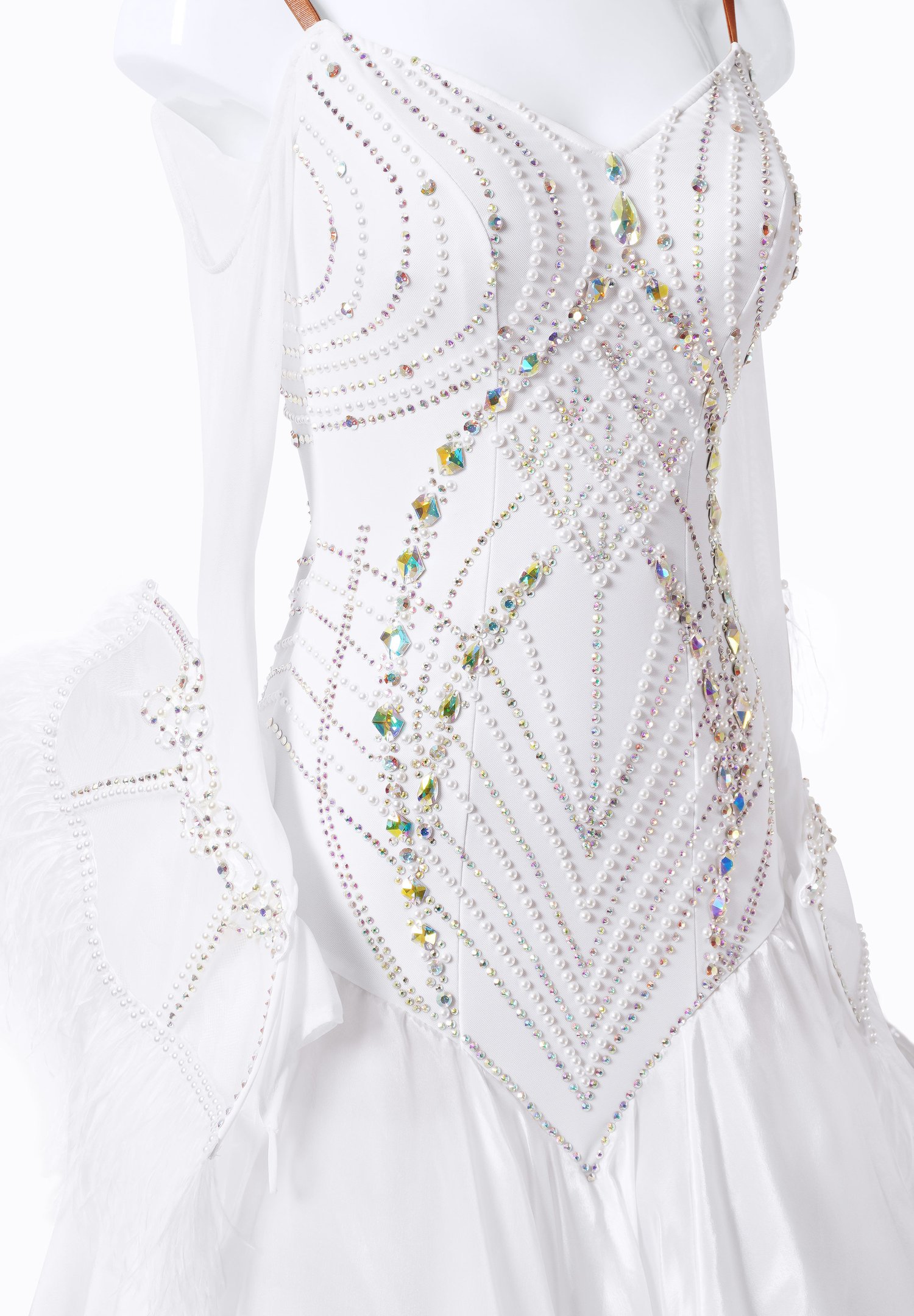 pearlescent dress Belle de Jour Mini Dress in Antique Pearl XS (PREORDER)
