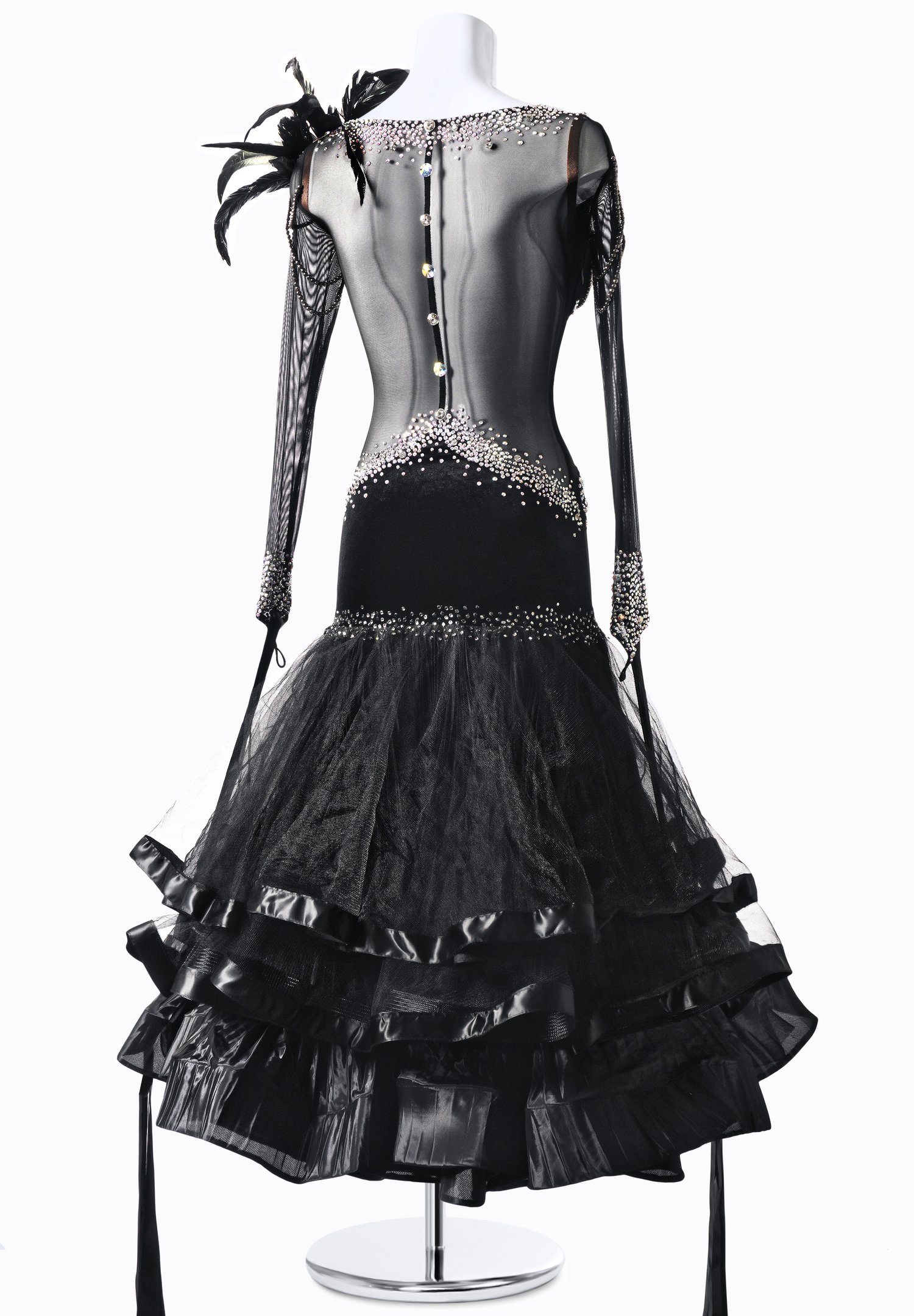 belle dress black Belle Morte Gown 0 main image 1