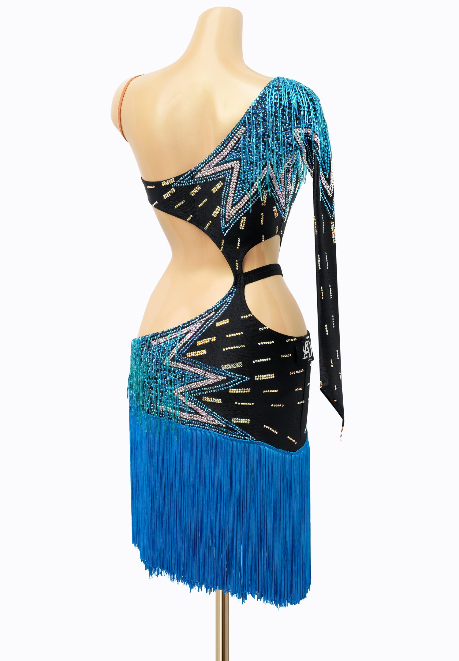 retro dance dress Veronica Retro Paisley Dress