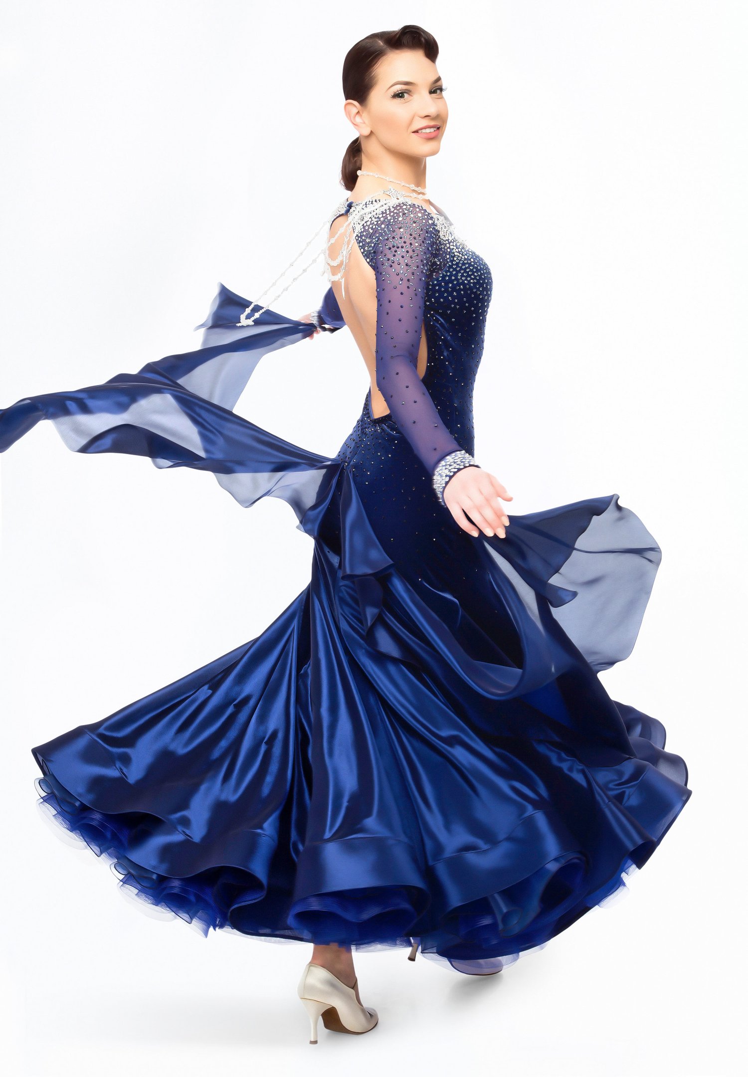Midnight Sky Ballroom Dance Dress | International Ballroom