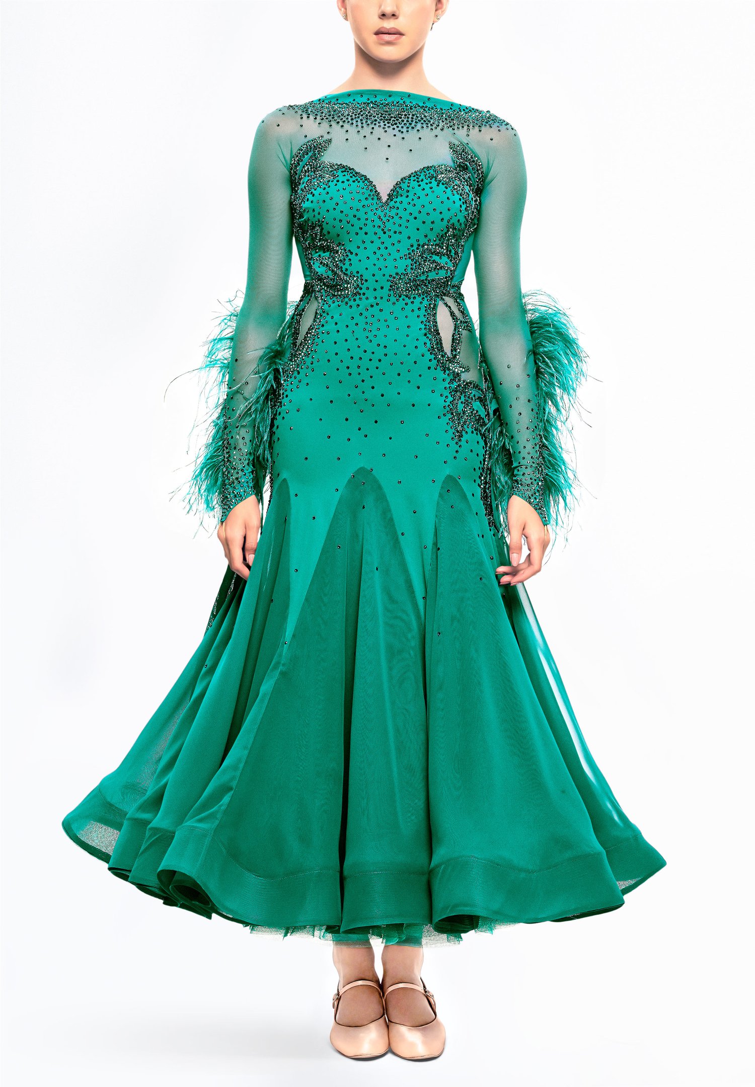 formal dress for ballroom Afina Ballroom Gown SS-B20030