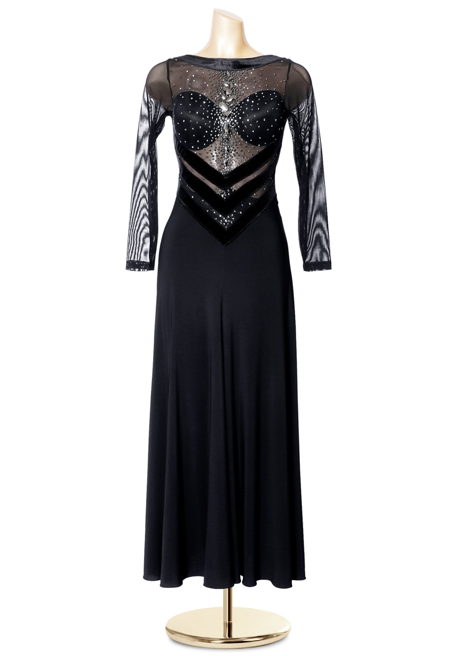 sheer lace dress clothing Rachael Sheer Lace Dress noir / 10