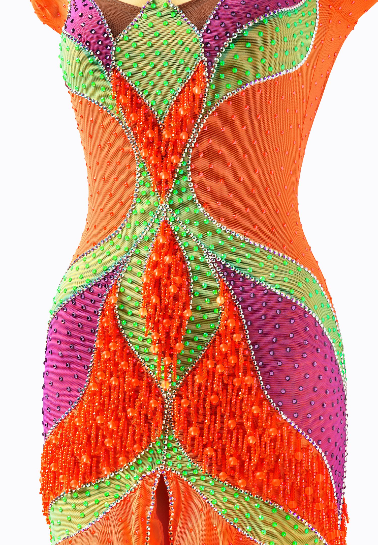 Sensu by Ina Vibrant Fusion Latin Dress