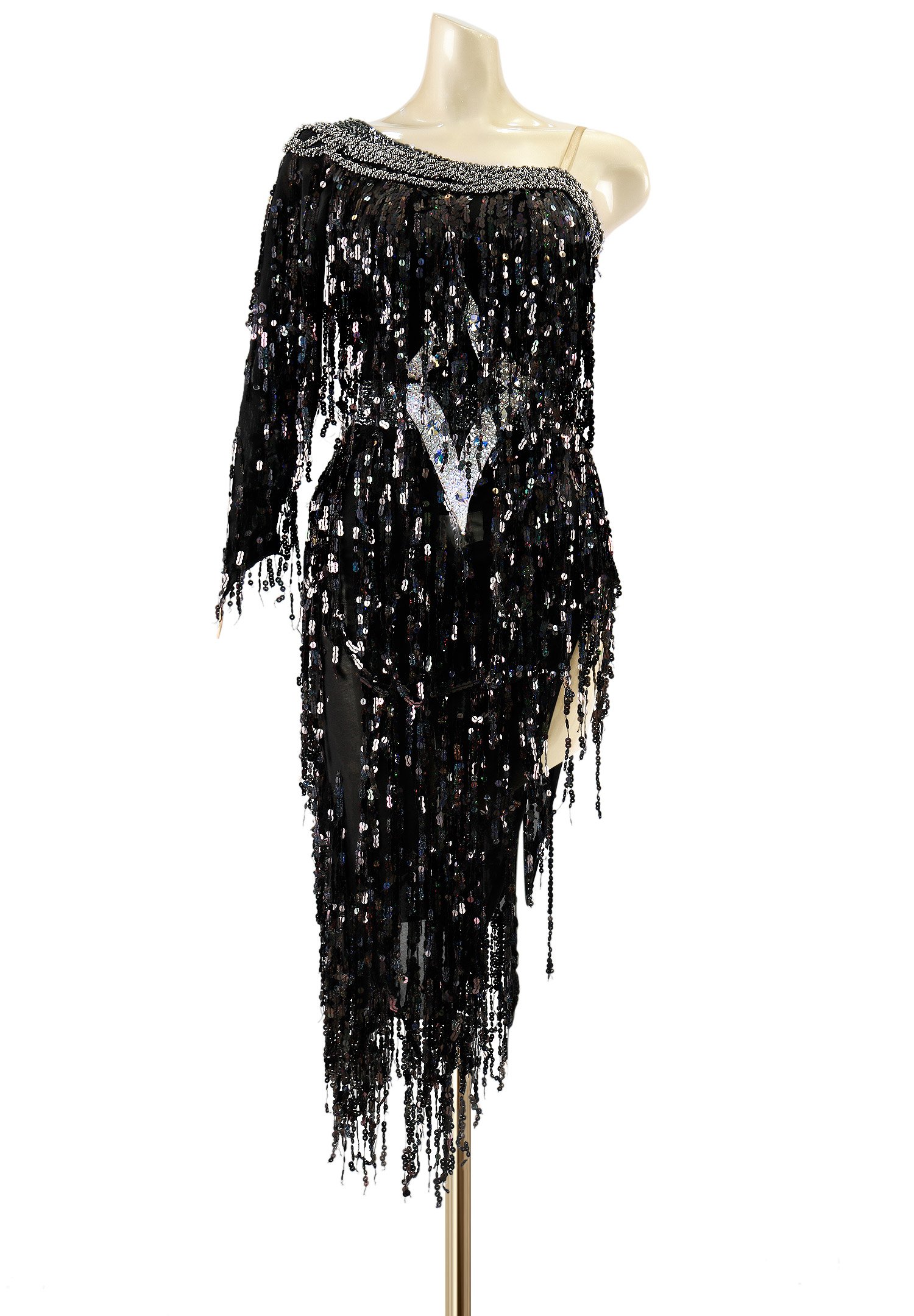 sequin performance dress Sequin Dress / Festival Outfit / Melanie Metallic Party Dress / Dancer /  EDC Dress / Rave / Halloween Costume / Sparkle