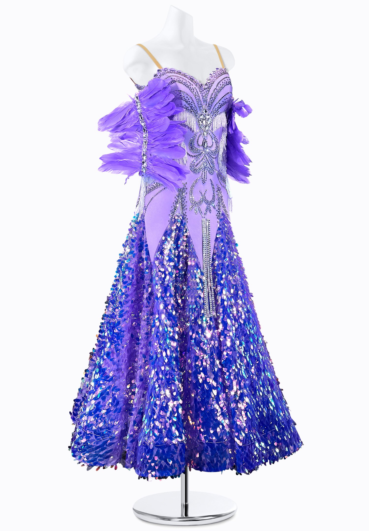 Sequin Galaxy Ballroom Gown PR-B240007 Sequin Galaxy Ballroom Gown PR-B240007