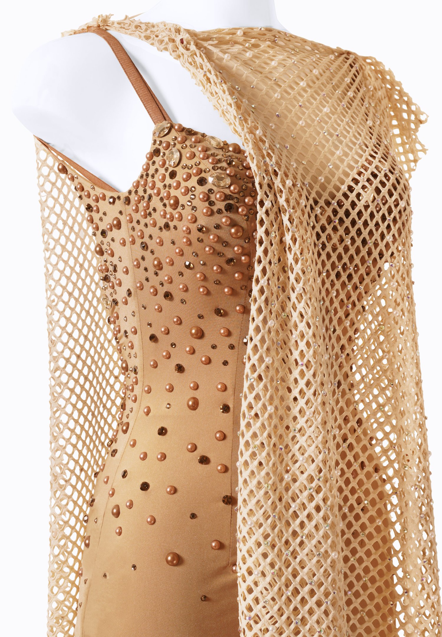 motel seruchi dress fire mesh Seruchi Dress in Leopard Mesh