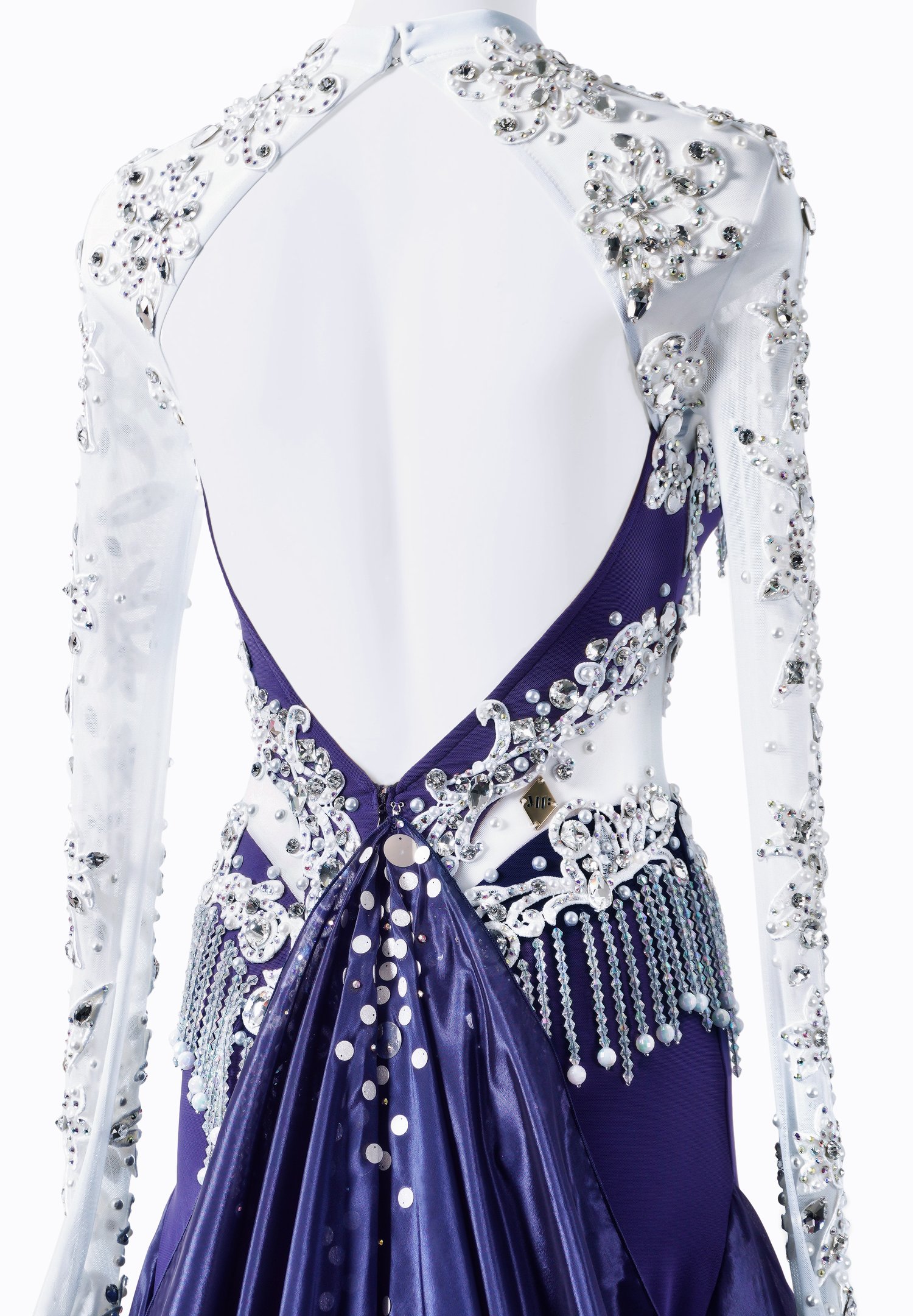 Snow Queen Crystal Embroidery Dress MF-B0059