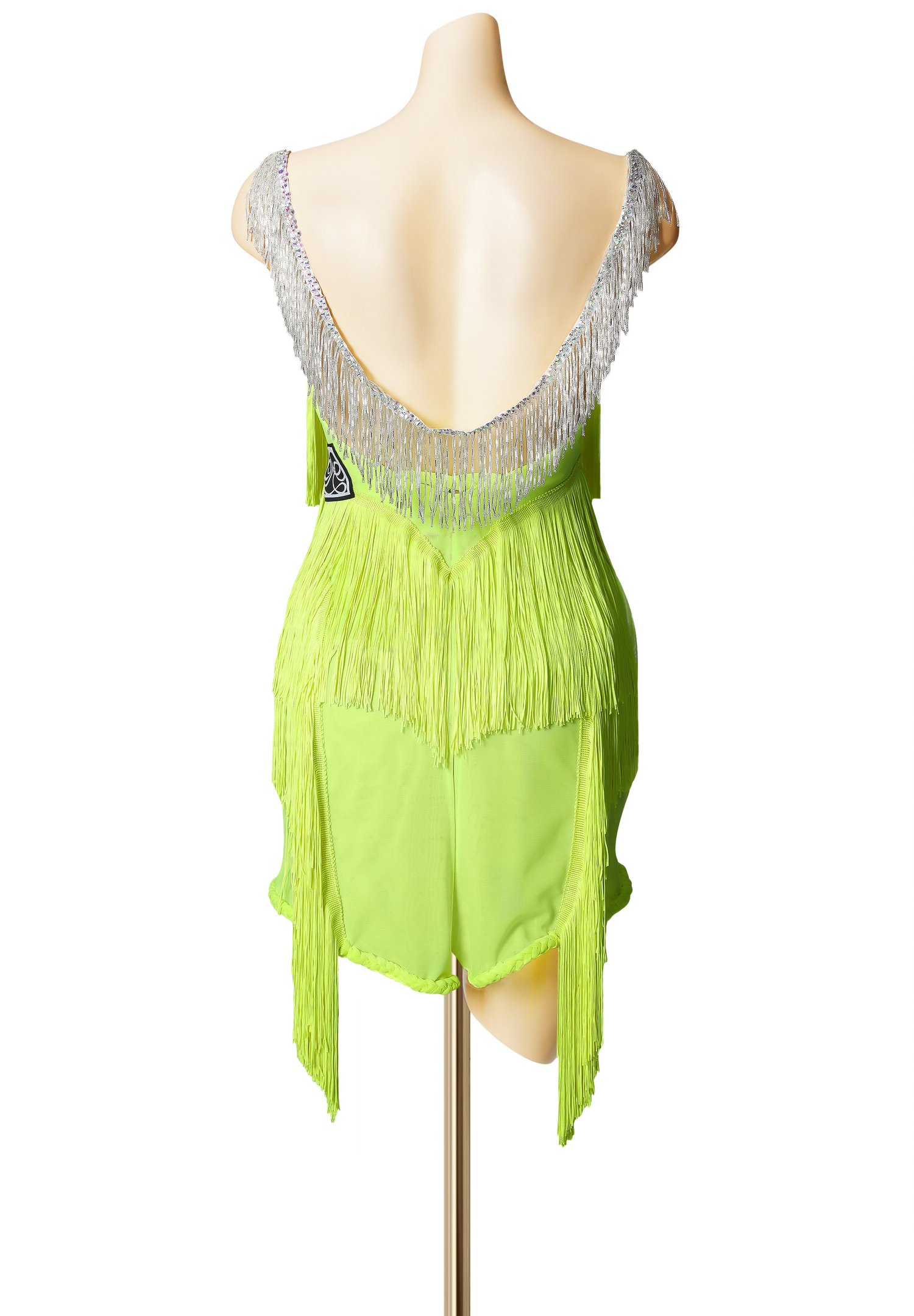 Sweetheart Layered Latin Fringe Dress PC-WL19027 | International Latin