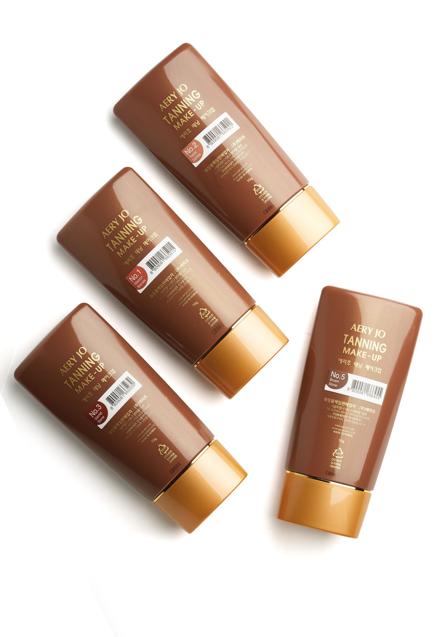 Aery Jo Dance Tanning Make Up / 2 Topaz Samba w Shimmery / 110g