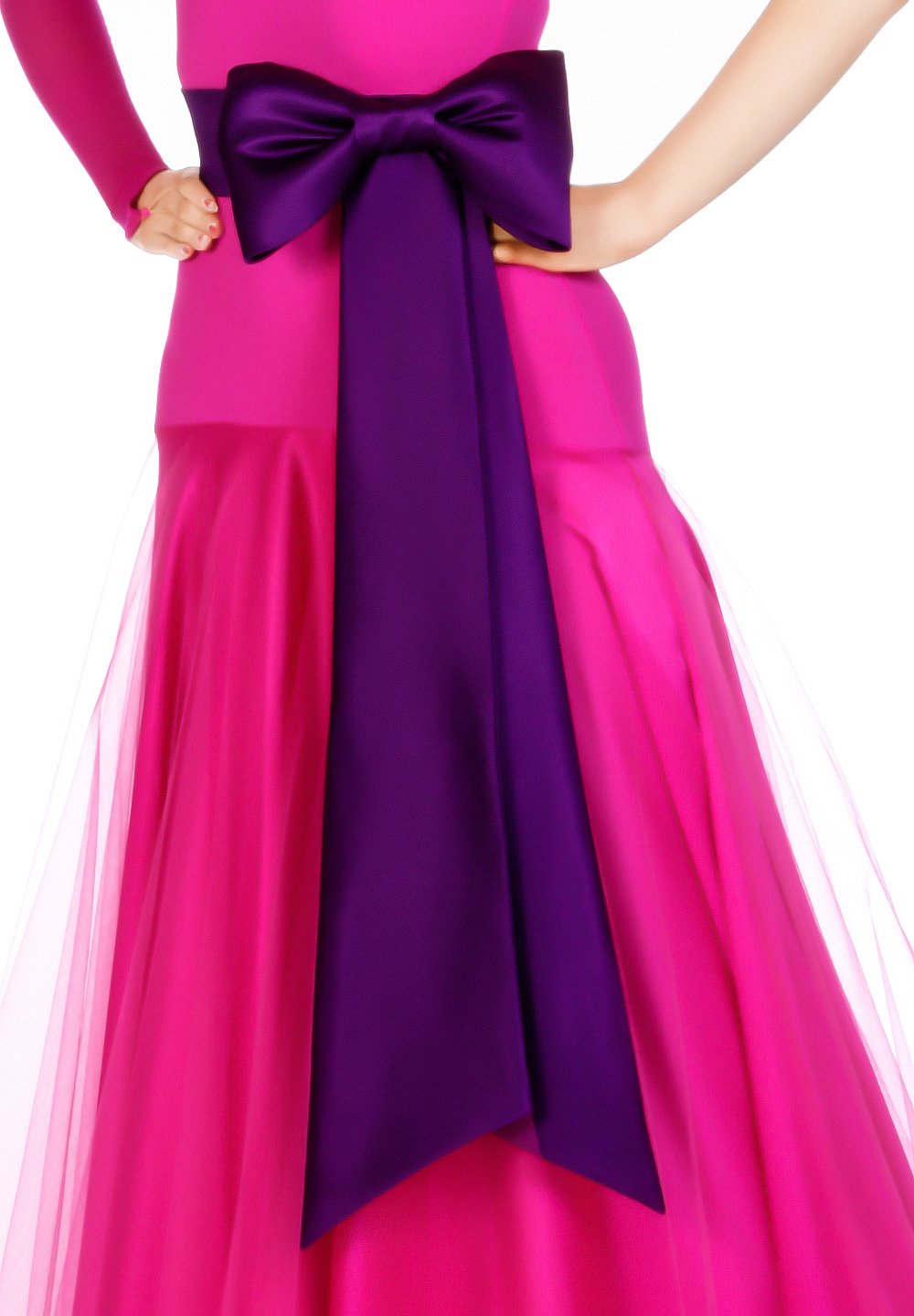 DSI Ballroom Satin Bow Belts | Dance Belts