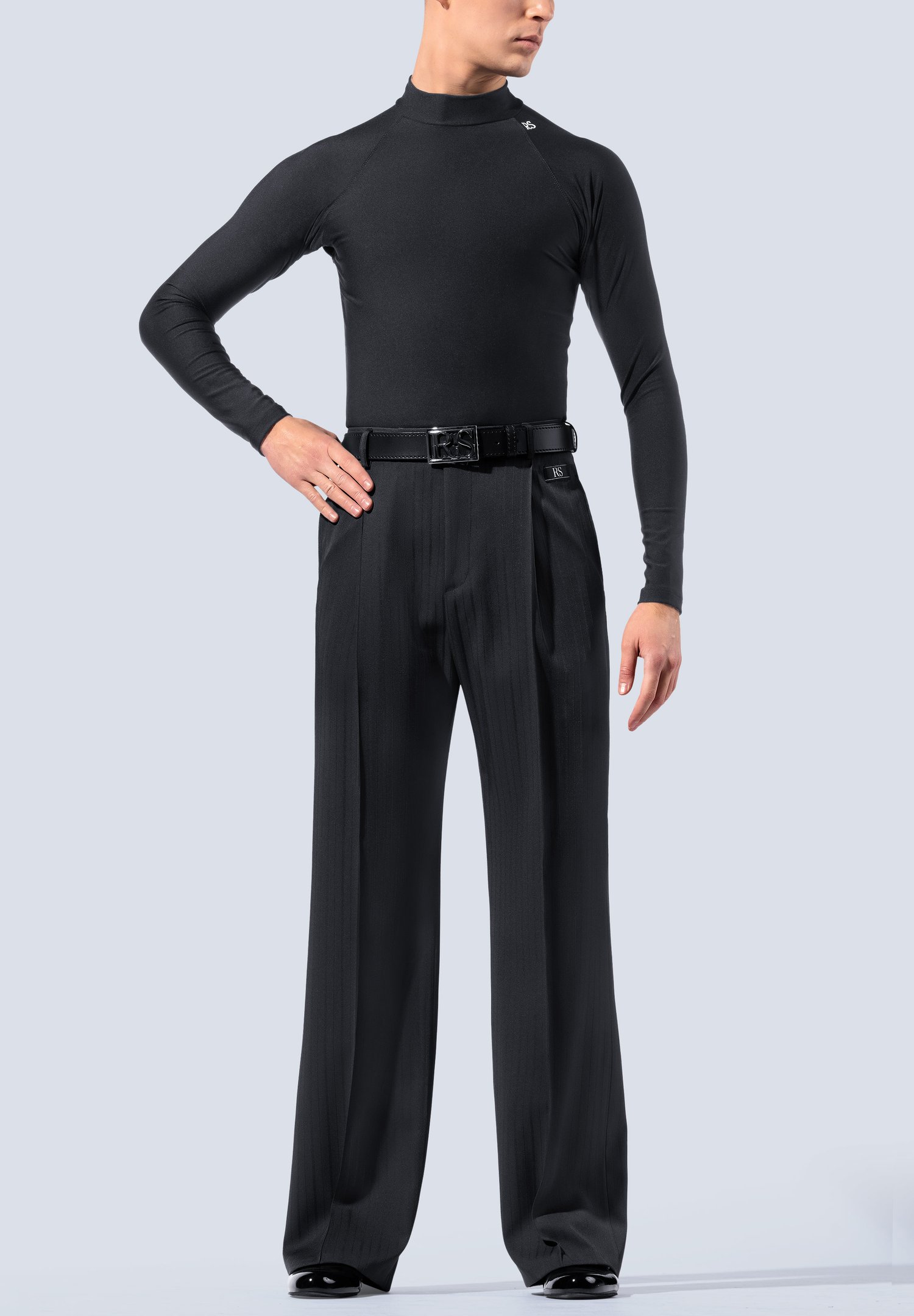 RS Atelier Mens David Half Turtleneck Long Sleeves Top | Dancewear