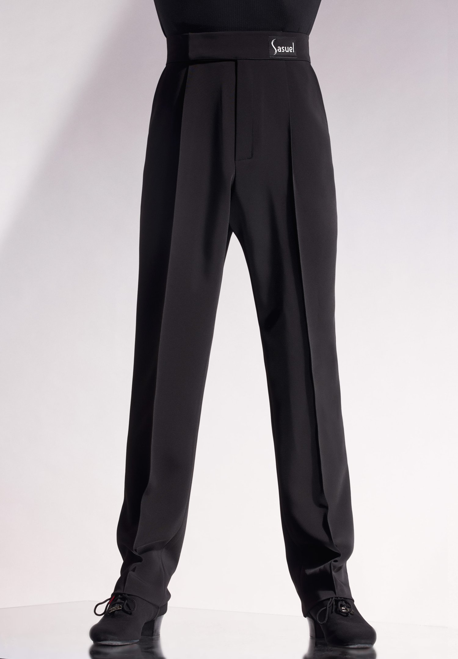 Sasuel Mens Slim Fit Latin Trousers | Dancewear