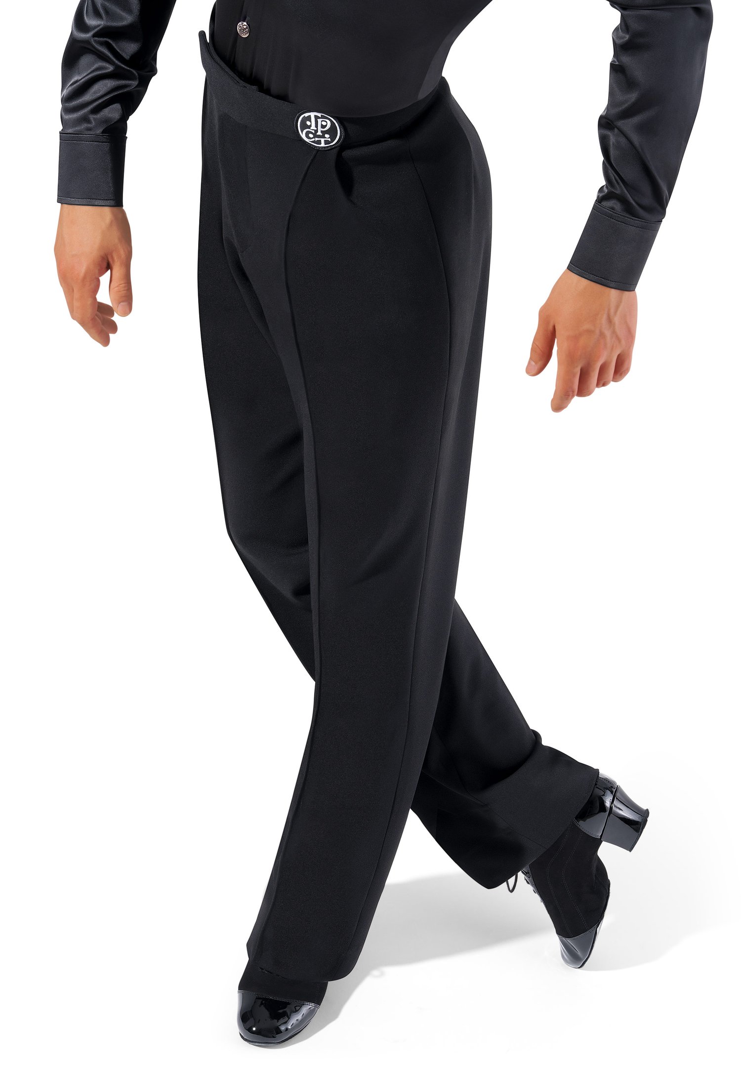 TPCT Mens Pleats Latin Dance Trousers 001 | Dancewear