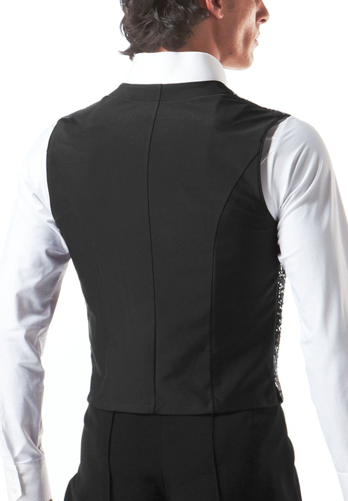 Taka Mens Sequin Latin Vest MV06 | Dancewear