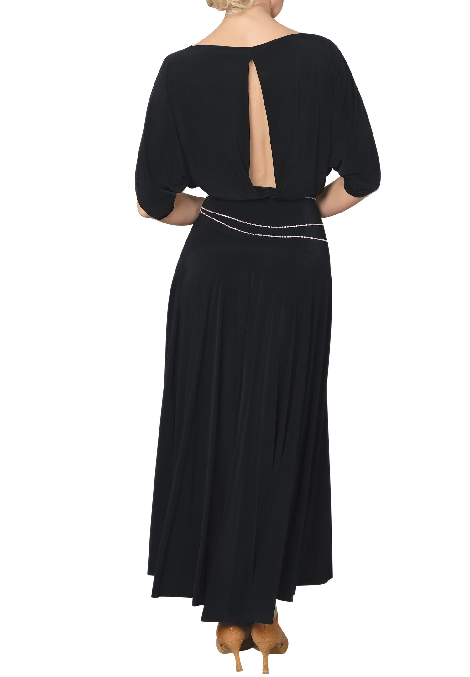 Dance America D2402 - Simple Long Dress