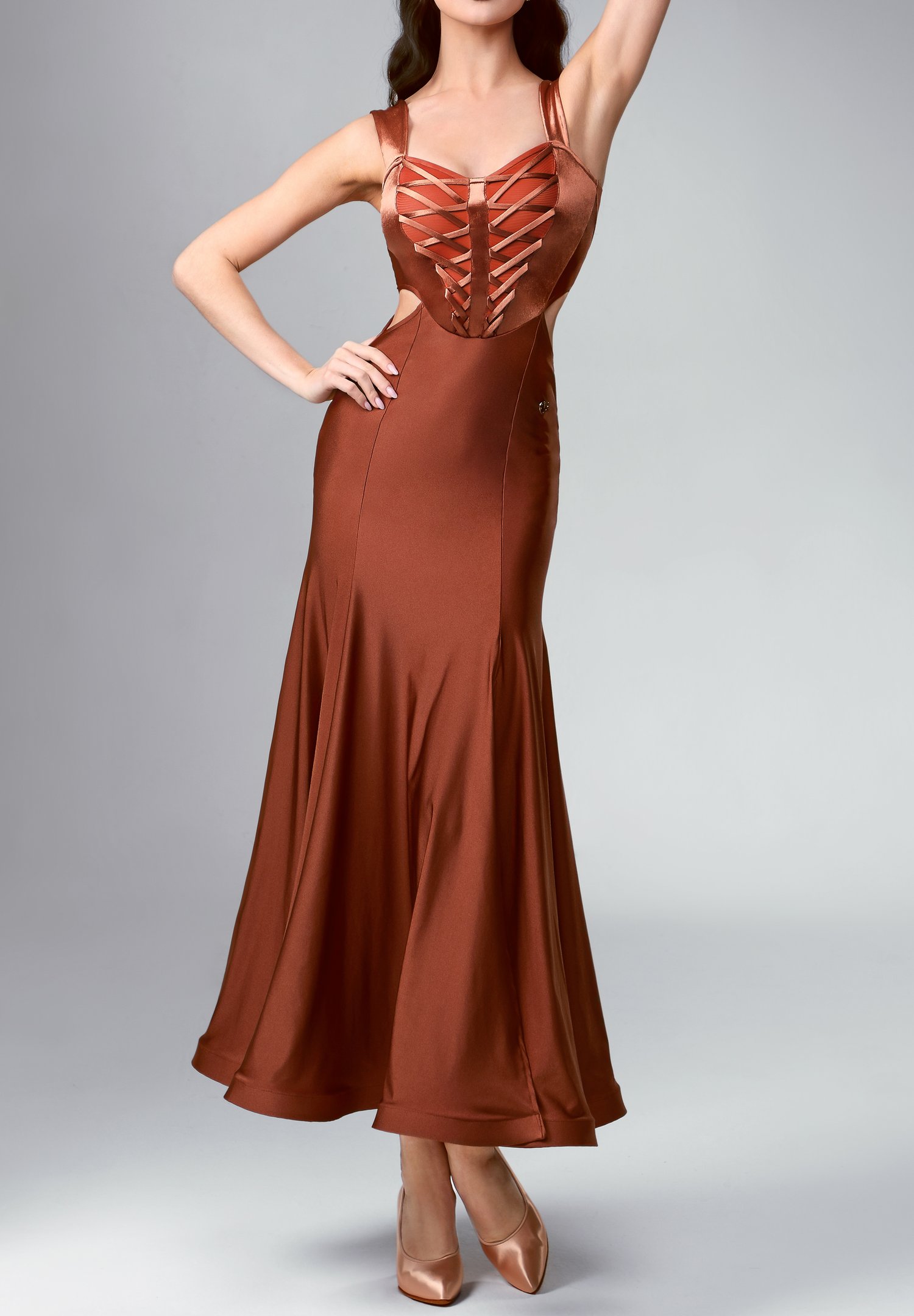 TID Velvet Sweetheart Smooth Dress M352 TID Velvet Sweetheart Smooth Dress M352