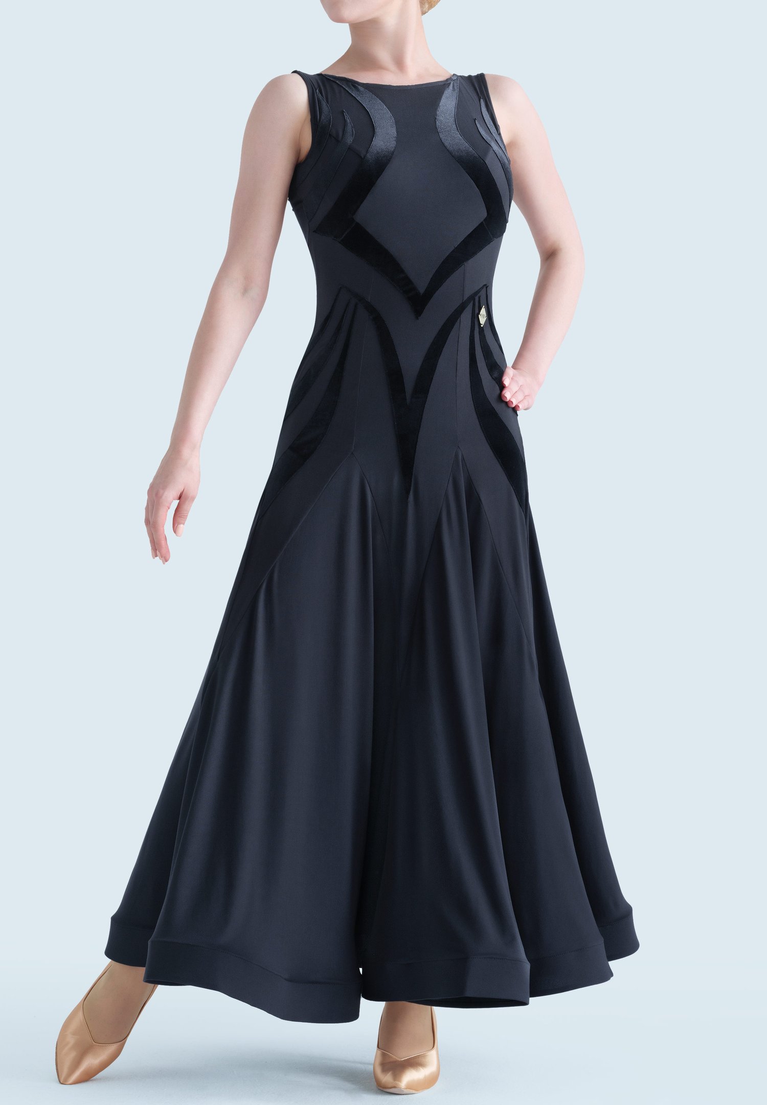 ballroom dress design Ballroom Dance Dress by Bravo Design style B14/Black
