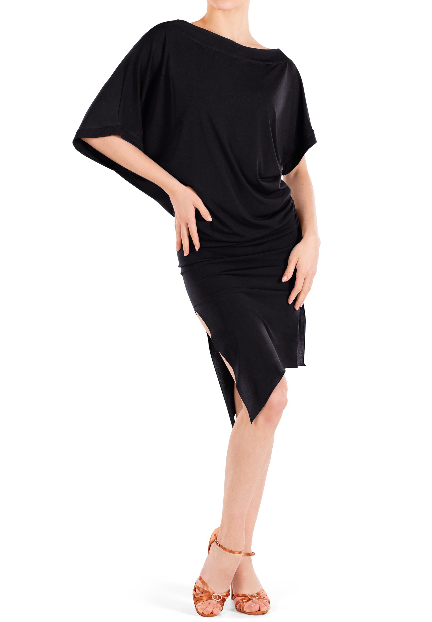 Maly Loose Fit Side Split Dance Dress MF191601 | Dresses