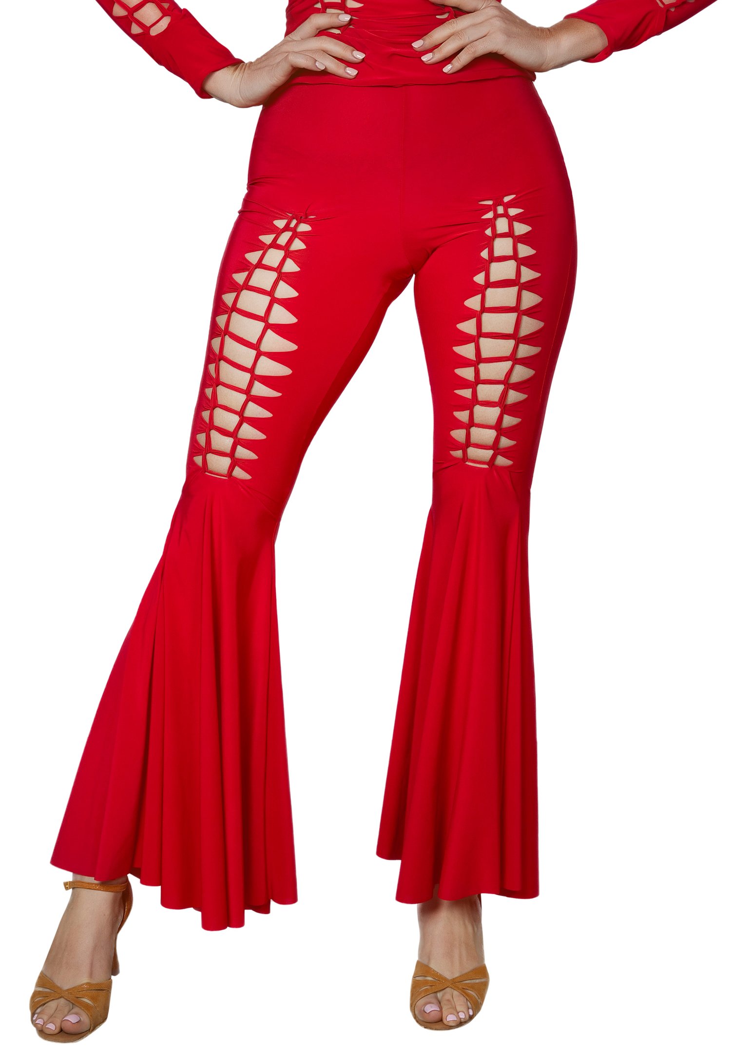 Dance America P2404 - Crochet Bell Bottom Pants | Pants