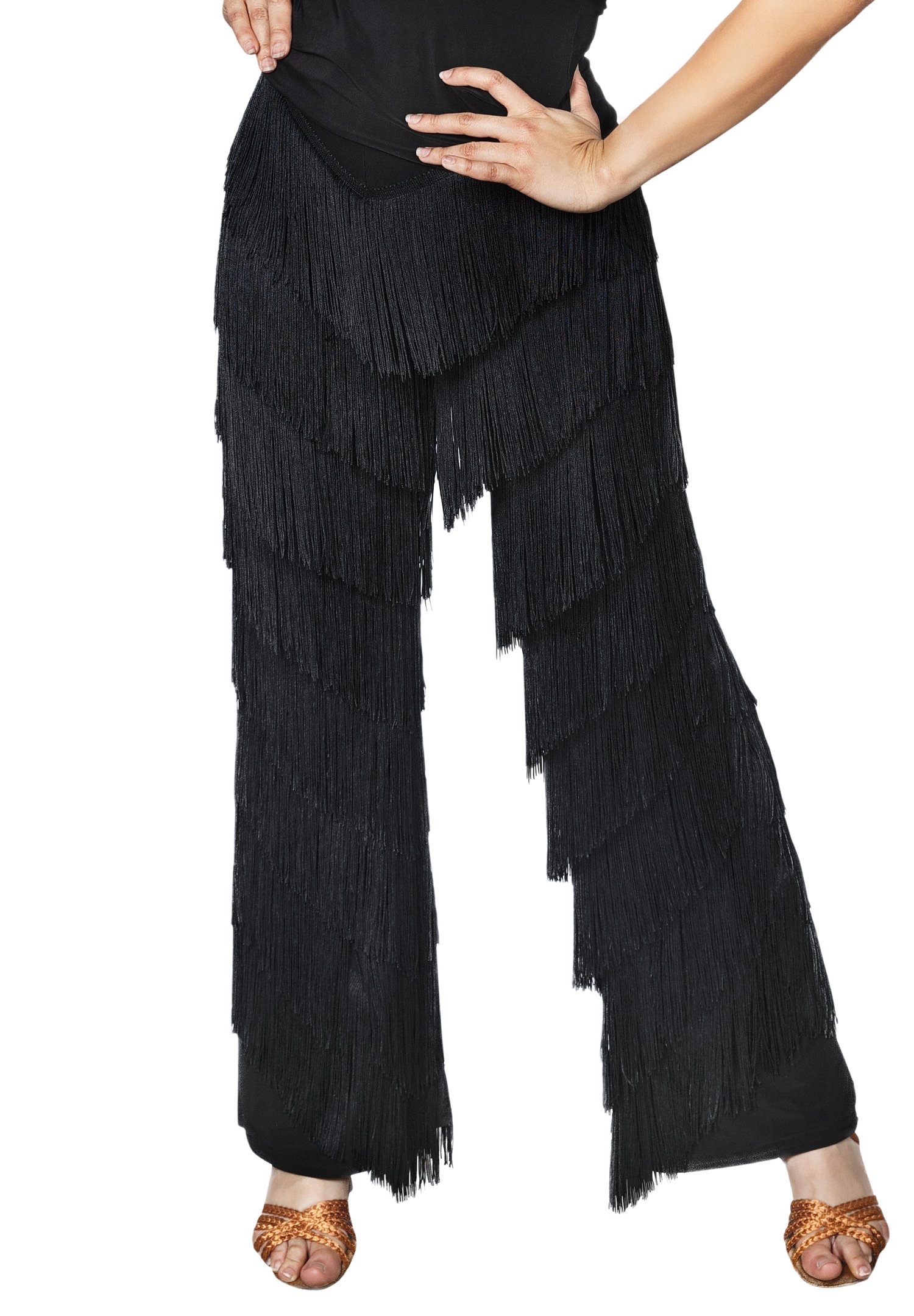 Dance America P2410 - Full Fringe Pants | Pants