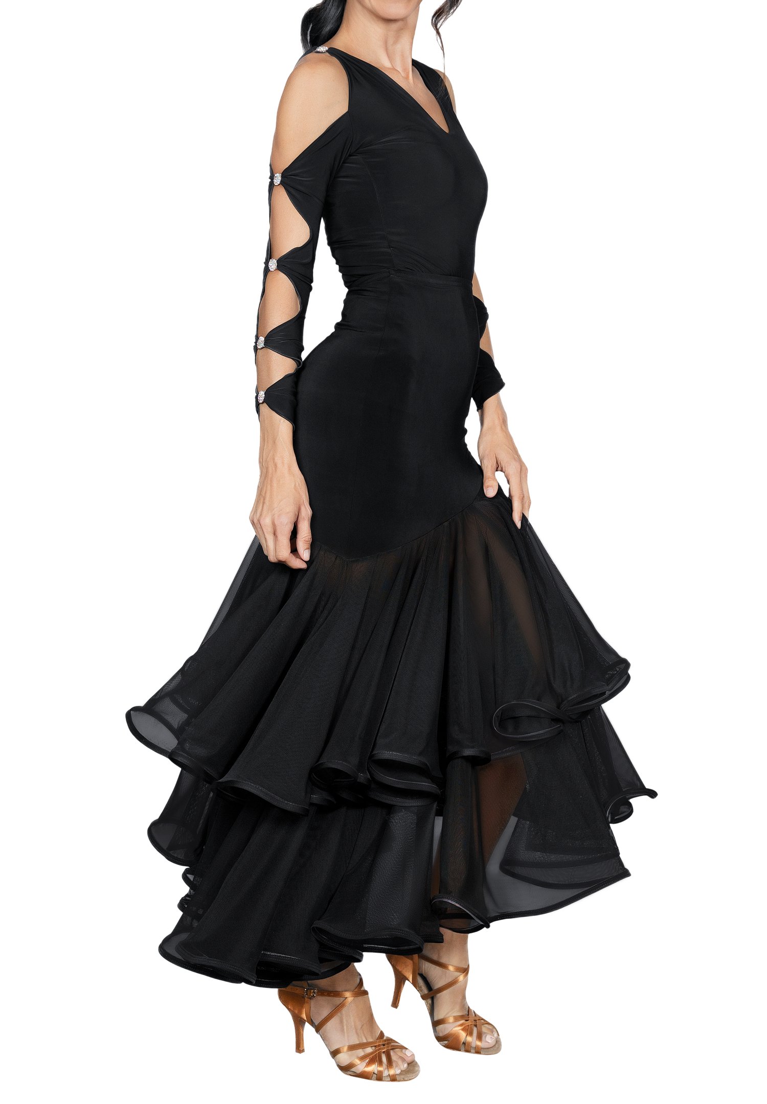 black flamenco dress Flamenco Dress Vestido Flamenca Aliexpress Fashion Plus Size Spanish Flamenco Dress Female Belly Dance Dress
