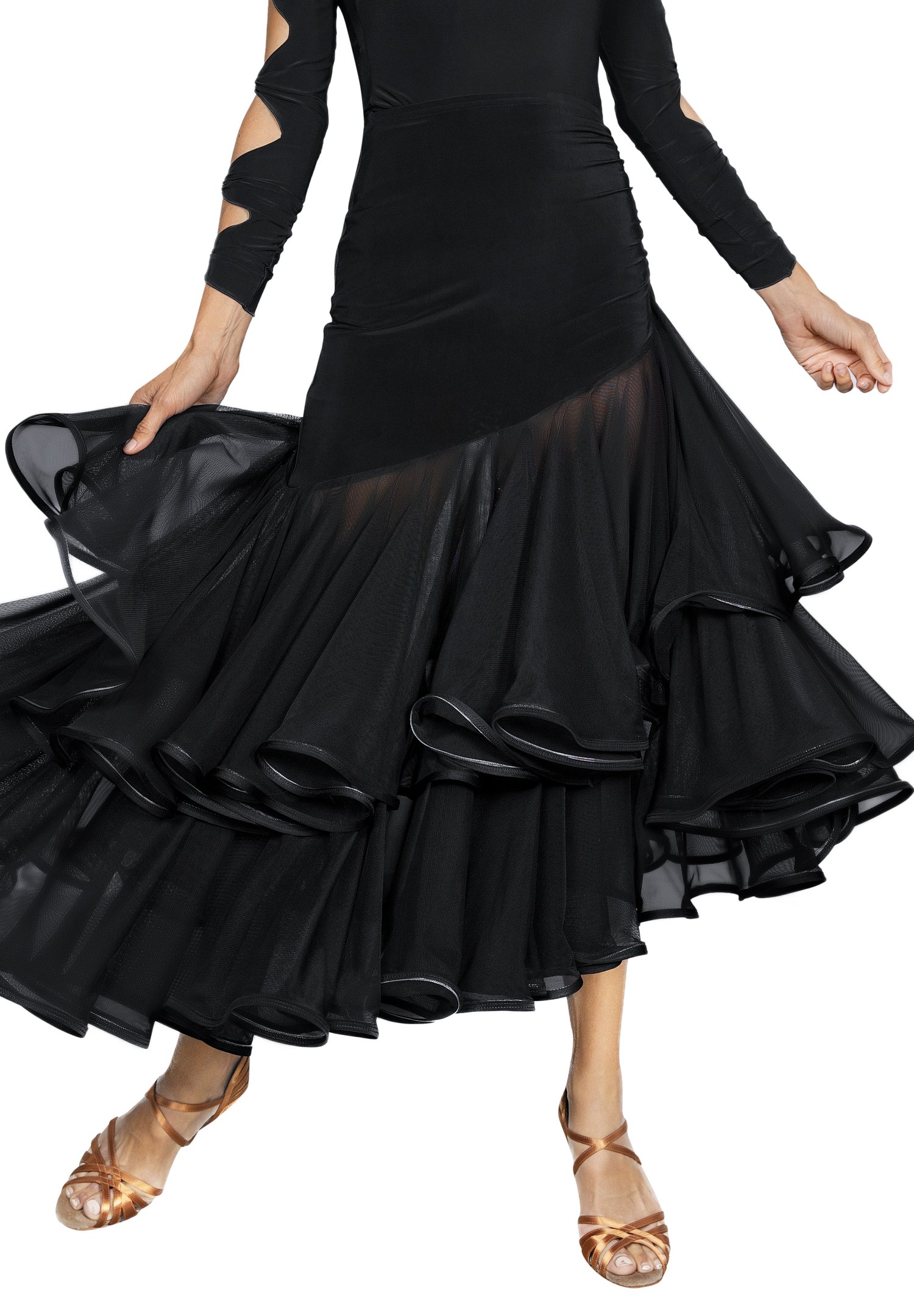 black flamenco dress Loewe "Flamenco" dress Black - Women