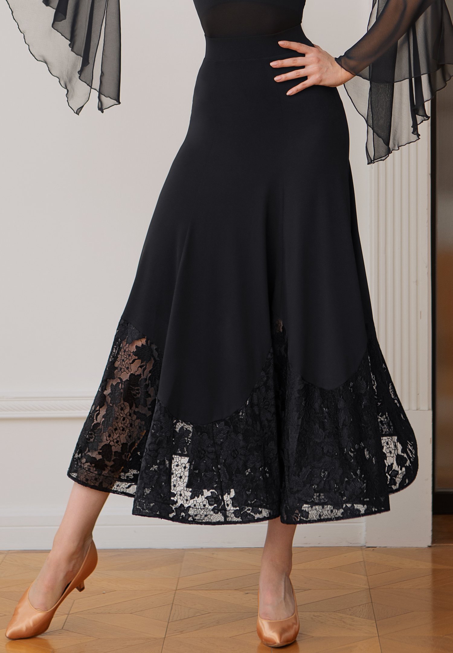TID Lace Flare Ballroom Skirt S007 | Skirts TID Lace Flare Ballroom Skirt S007 | Skirts