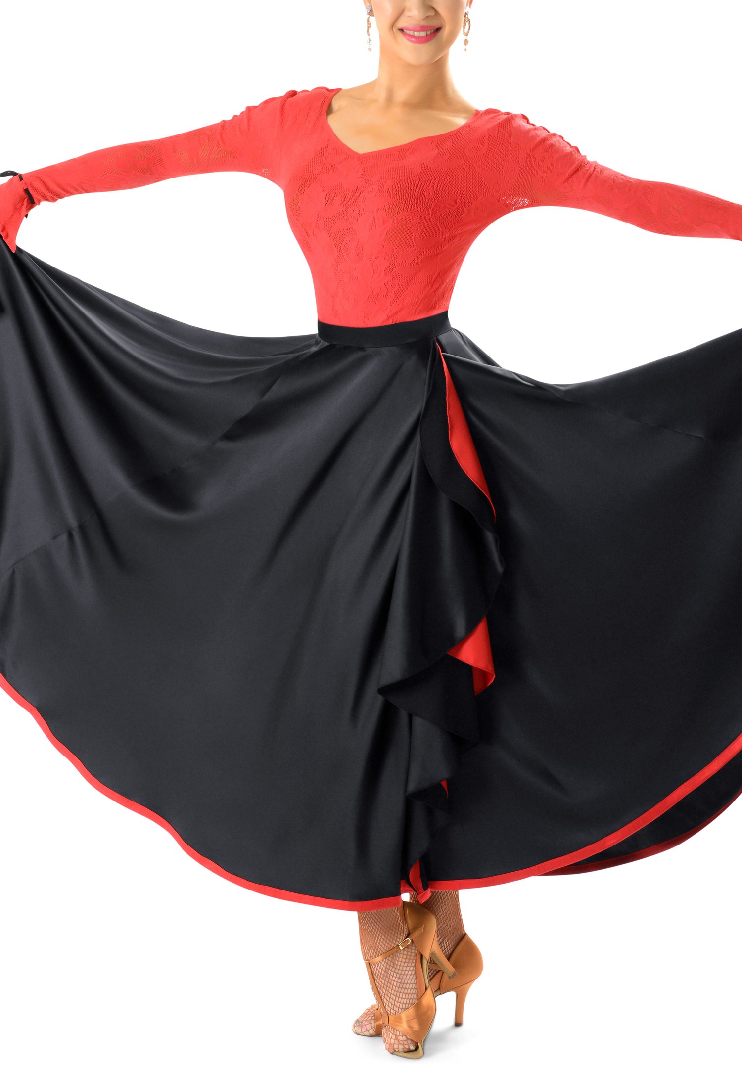 Taka Latin Dance Skirt SK90S | Skirts