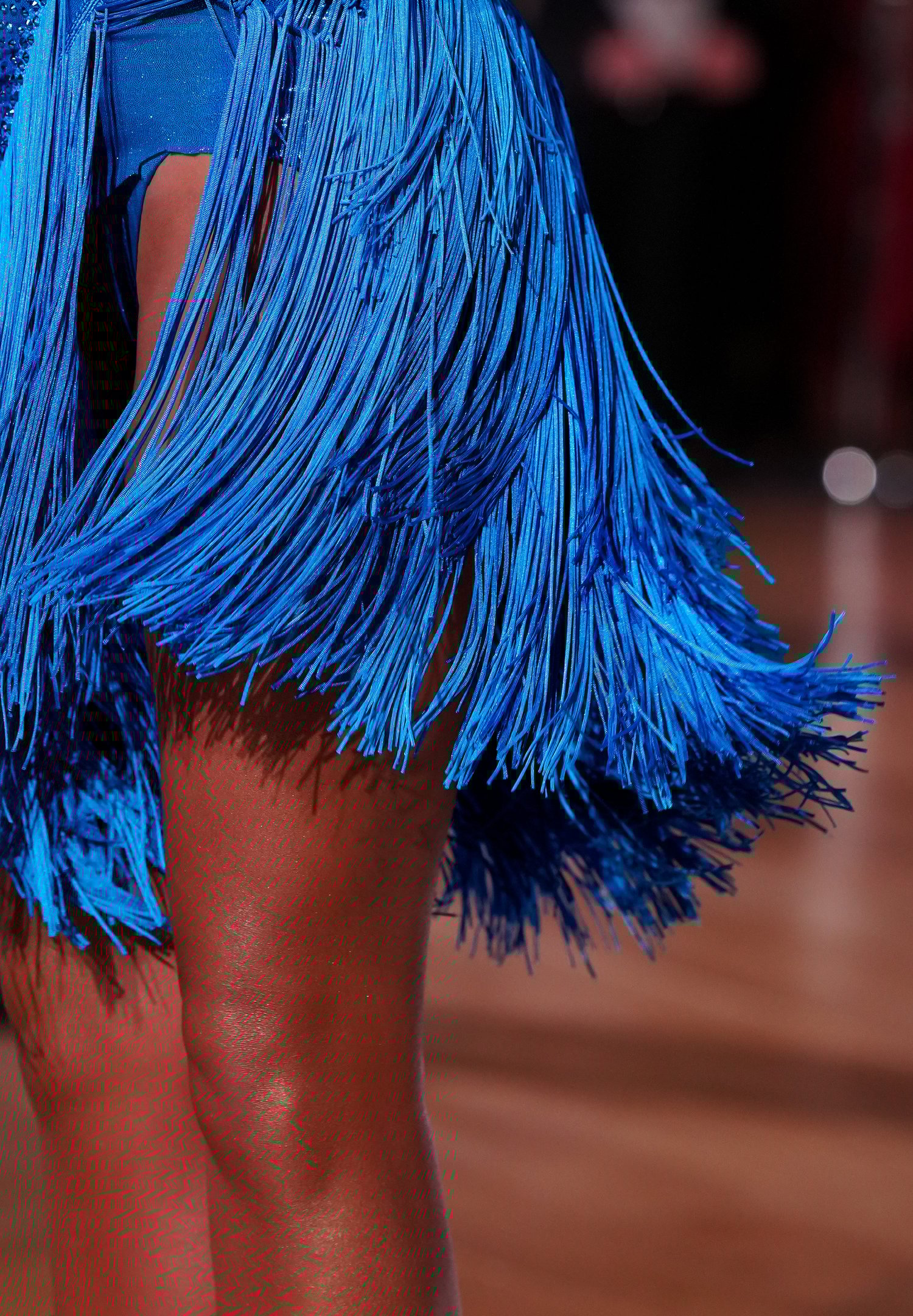 Chrisanne Clover Tactel Stretch Fringe 30cm | Danceshopper