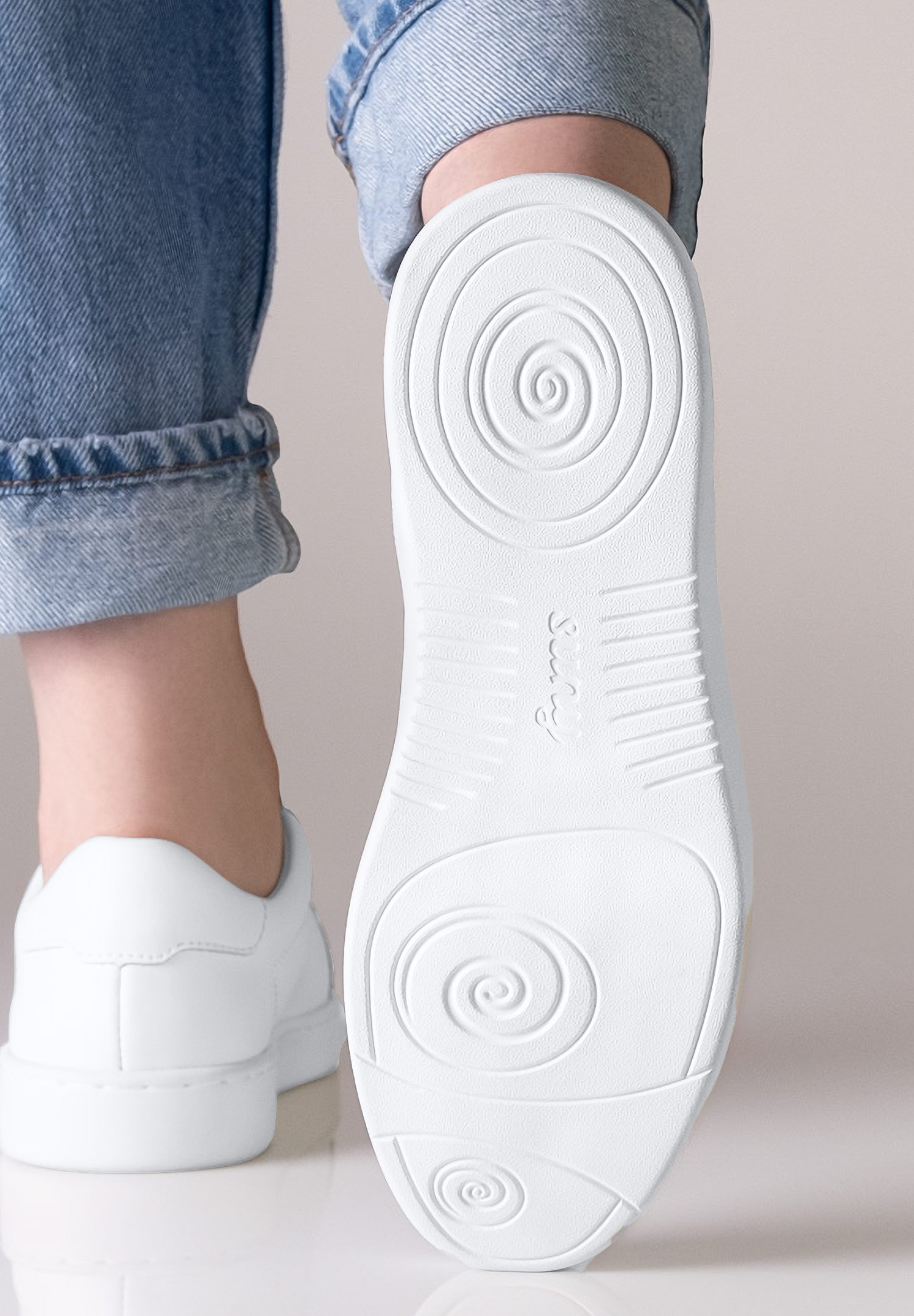 Anna　ホワイト Anna Kern 7025 Ladies Dance Sneakers | Dance Sneakers
